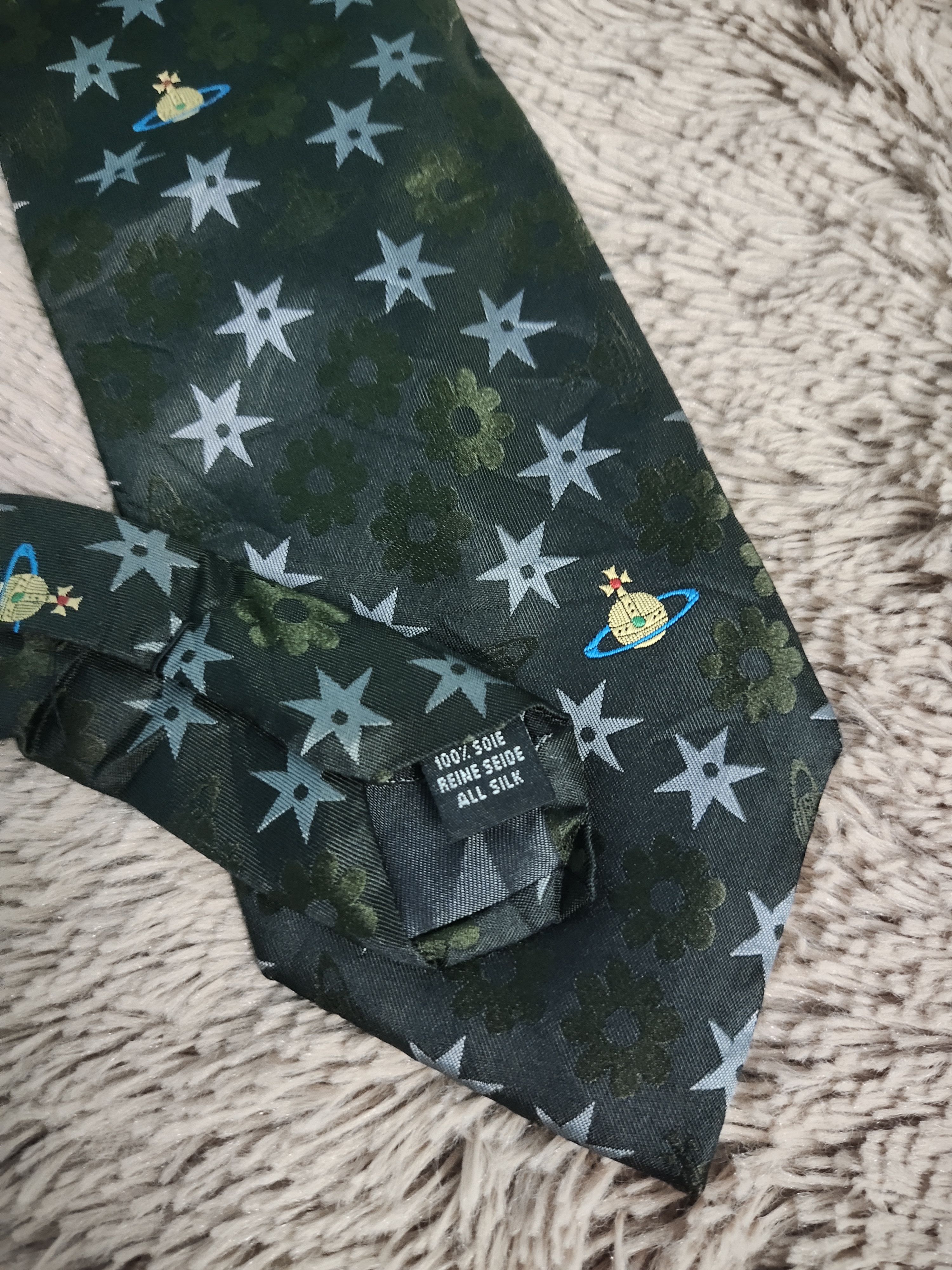 Vivienne Westwood Vivienne Westwood Silk Tie Star Logo Size ONE SIZE - 7 Thumbnail