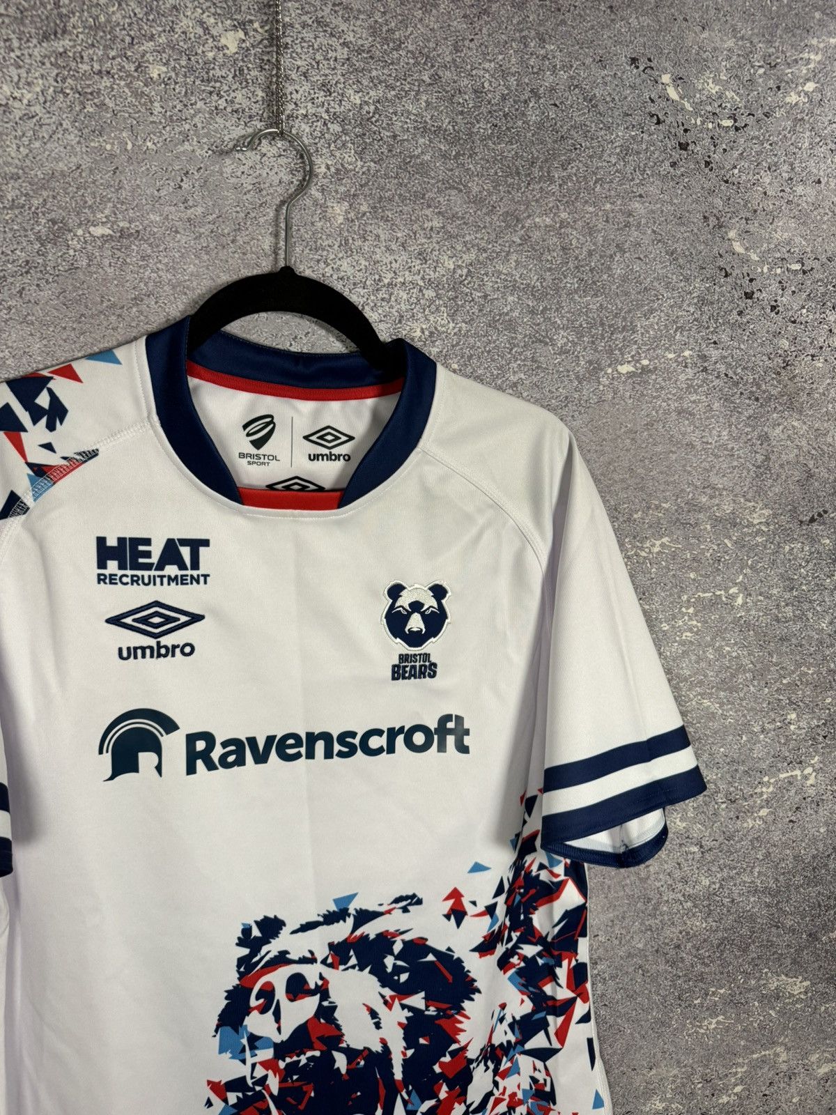 Umbro × Vintage Bristol Bears Rugby Away Cup Shirt 2021/22 Umbro Pro GPS top Size US L / EU 52-54 / 3 - 3 Thumbnail