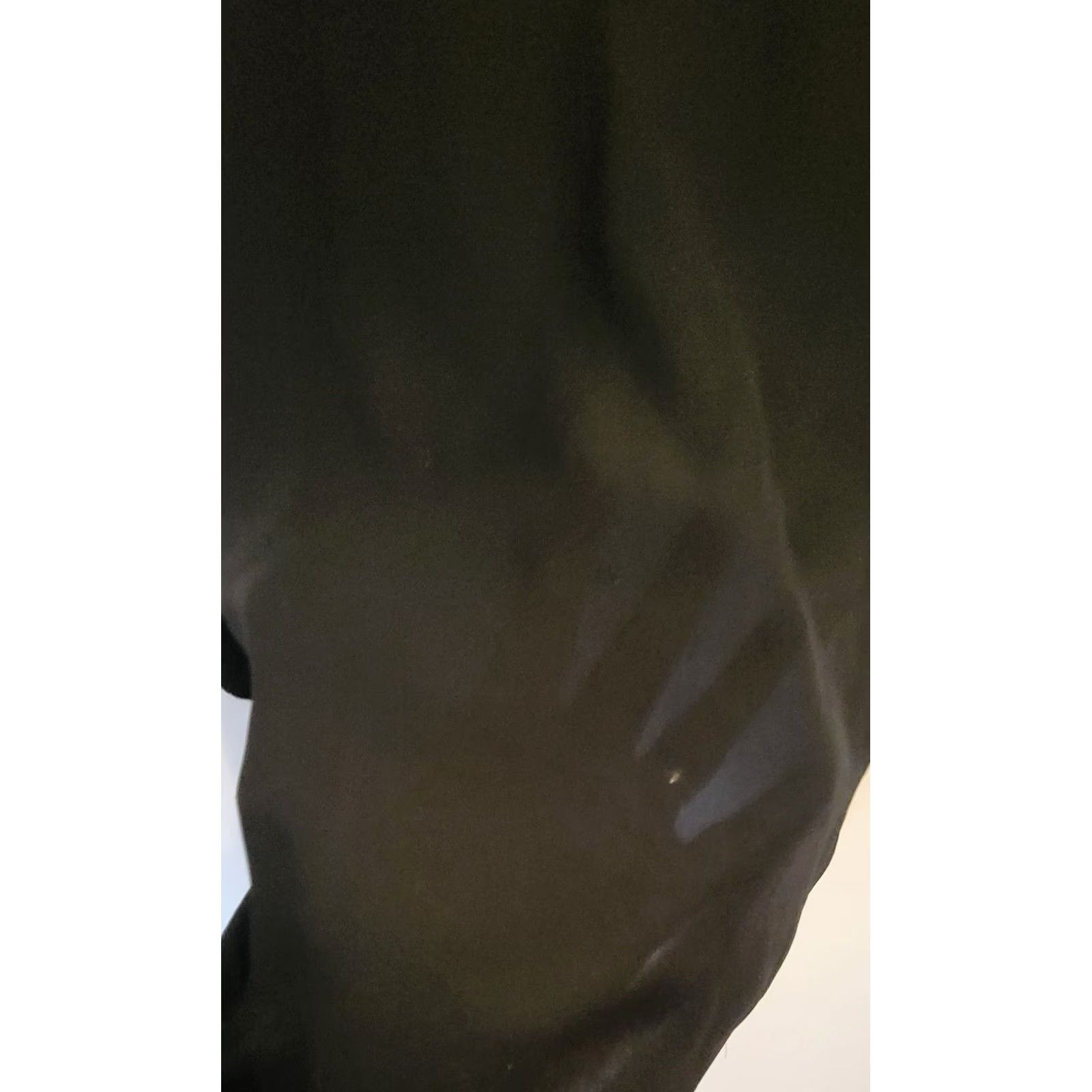Vintage Pure Energy Black Tunic Blouse 1X V-Neck 3/4 Sleeve Sheer Back Split Casual Womens-Style Size XL / US 12-14 / IT 48-50 - 2 Thumbnail