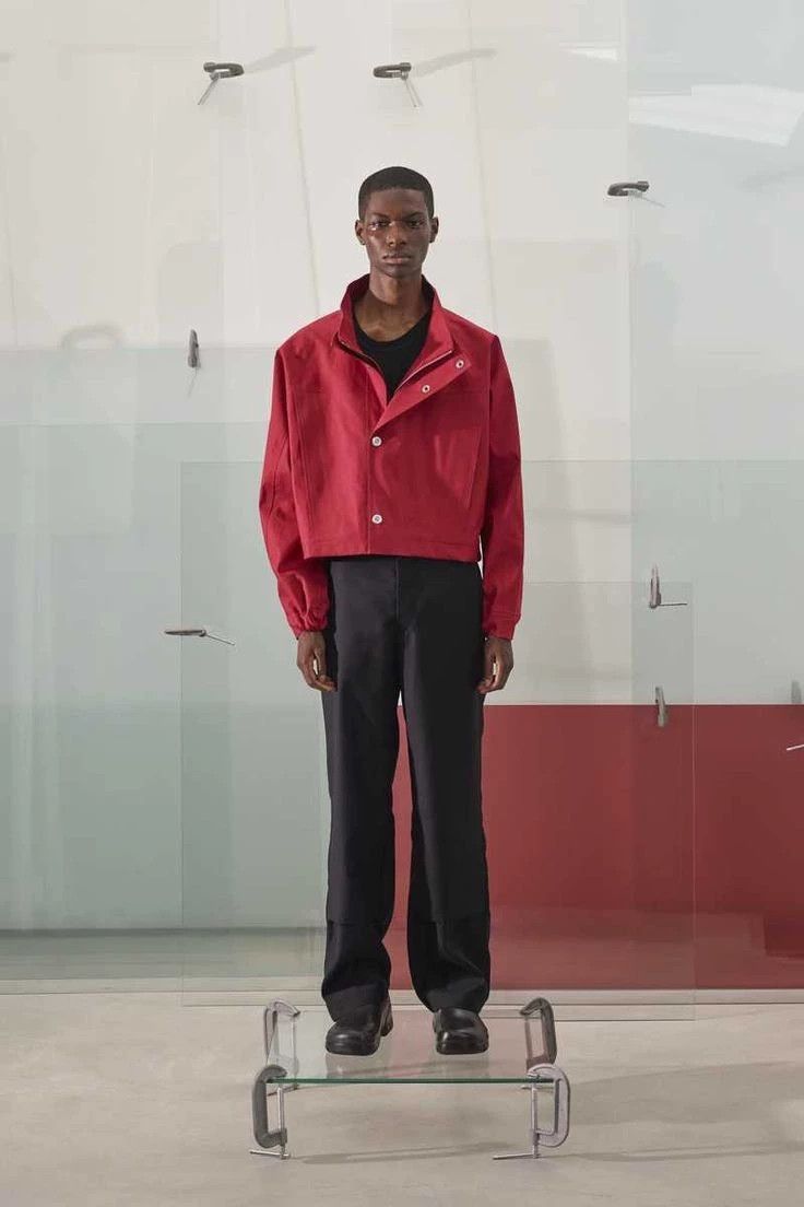 Kiko Kostadinov Kiko Kostadinov x Mackintosh Black Wool Trousers Size US 43 - 8 Thumbnail