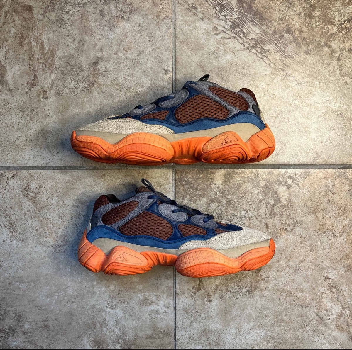 Yeezy Yeezy 500 'Enflame' 2021 Size US 6 / EU 39 - 2 Thumbnail