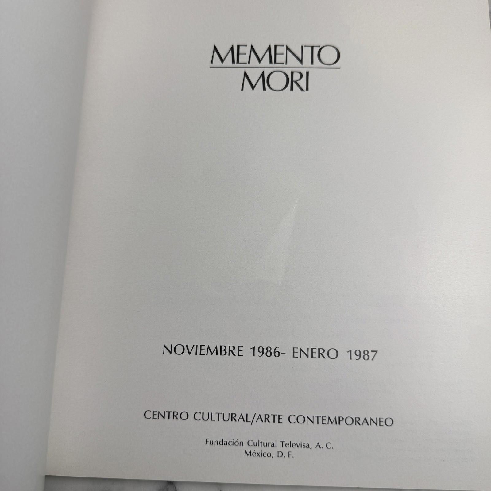 Other Memento Mori 1986 Flood PB Exhibition Catalogue Rare Size ONE SIZE - 2 Thumbnail