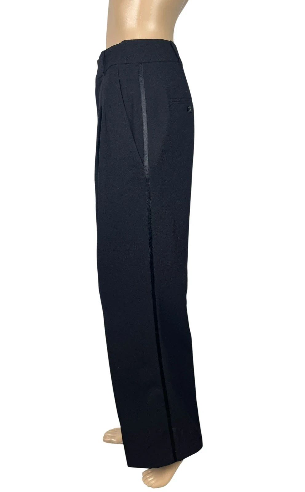 Kenzo Kenzo Paris Wide Leg Dress Pants Wool size 36 Size 26" / US 2 / IT 38 - 4 Thumbnail