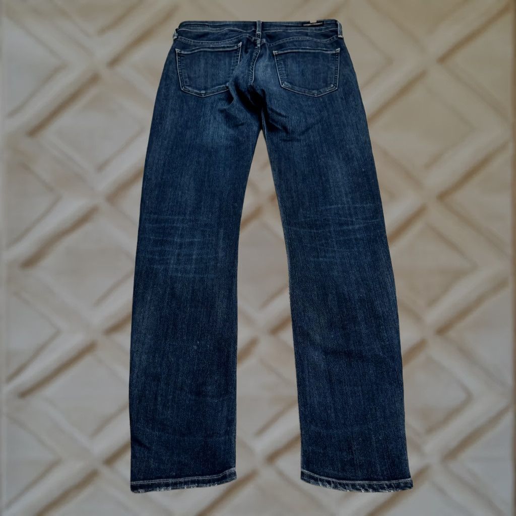 Citizens Of Humanity Citizens of Humanity Arielle Mid Rise Skinny Jeans Women 26 Blue Dark Wash Denim Slim Straight 5-Pocket City Streetwear Mens Womens Size 30" / US 8 / IT 44 - 1 Thumbnail