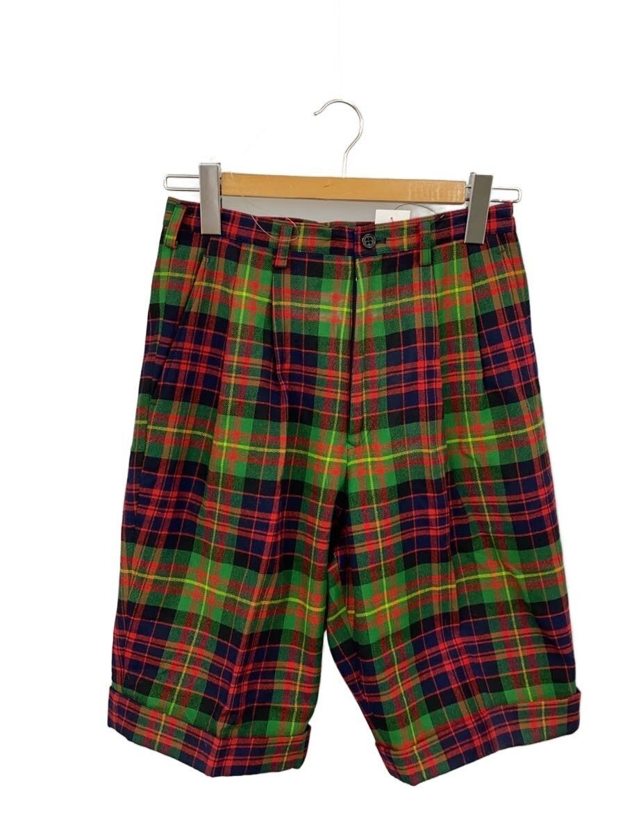 Yohji Yamamoto 80s Plaid Wool Shorts Size US 26 / EU 42 - 1 Thumbnail