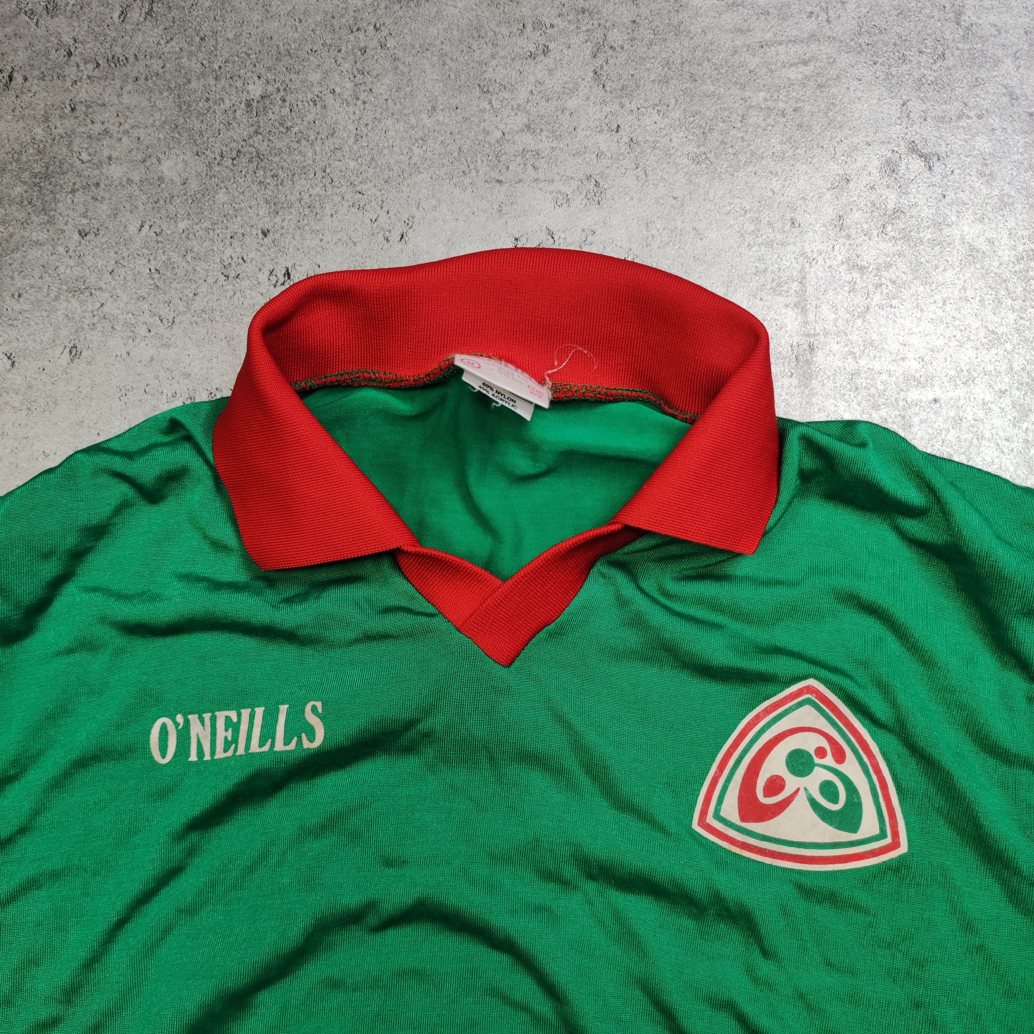 Vintage RARE Abbeylara FC Football #13 Match 80s Long Jersey Size US M / EU 48-50 / 2 - 4 Thumbnail
