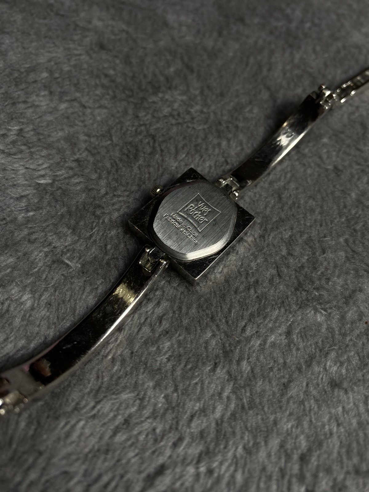 Japanese Brand × Jewelry × Vintage Futuristic Vintage Square Crystal Quartz Watch Work 100% Size ONE SIZE - 5 Thumbnail