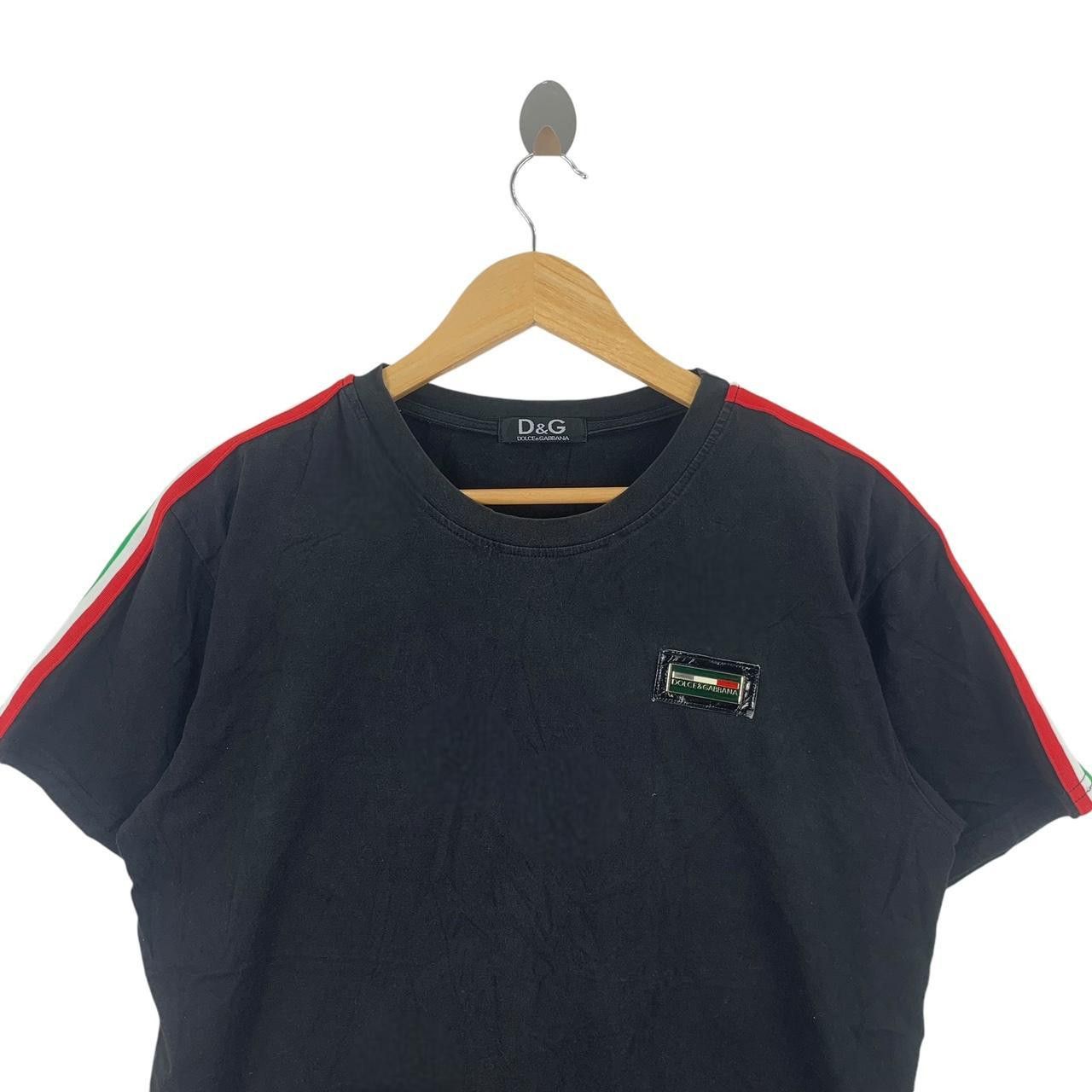Dolce & Gabbana Vintage DOLCE GABBANA D&G Embossed Logo Tee Shirt Top Size US M / EU 48-50 / 2 - 2 Thumbnail