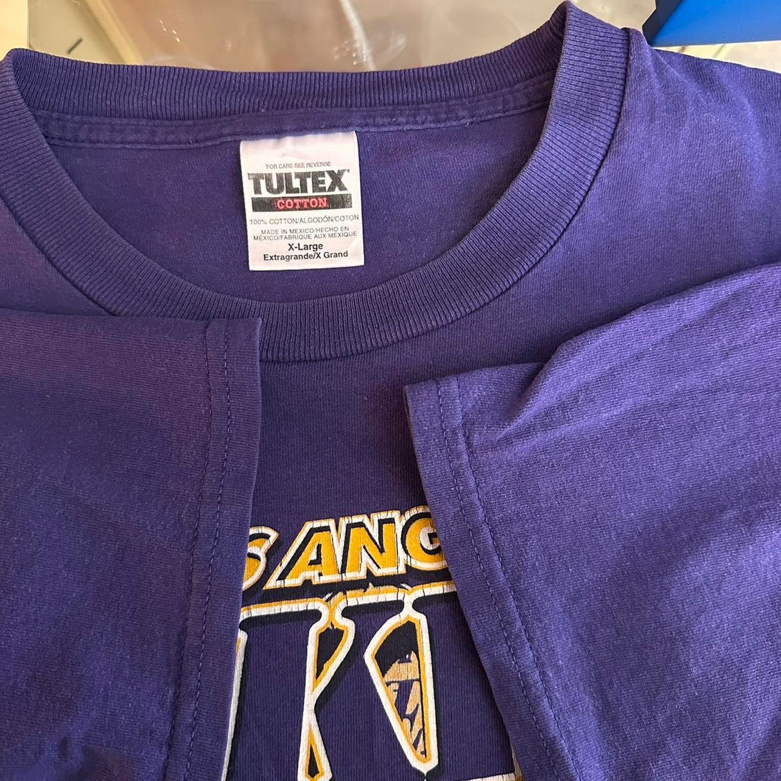 Tultex × Vintage Vintage LA Lakers NBA Champions Shirt Size US XL / EU 56 / 4 - 6 Thumbnail
