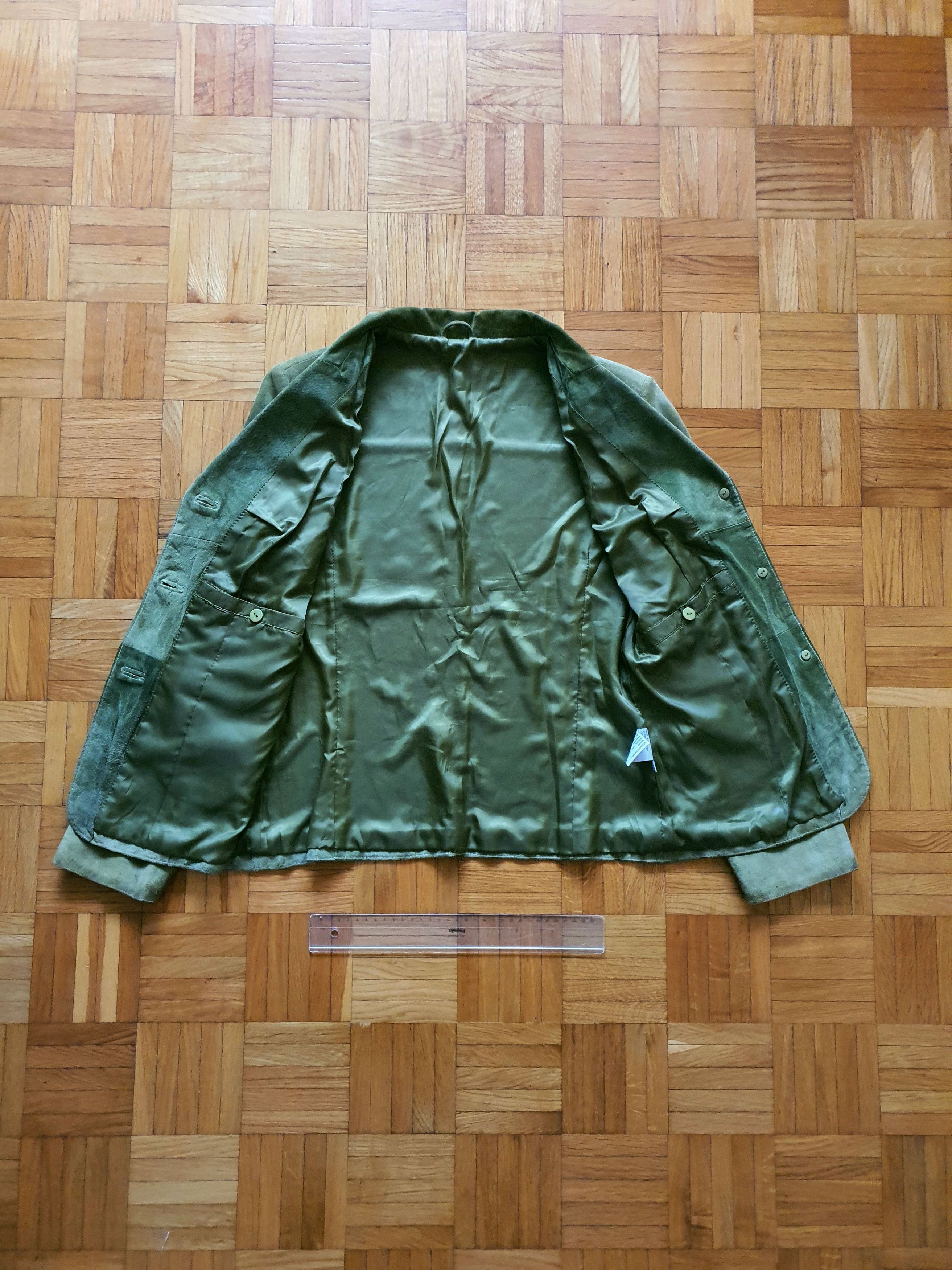 Genuine Leather Suede Leather Blazer Sports Coat Jacket - Boho - Sz EU 38 Size M / US 6-8 / IT 42-44 - 4 Thumbnail