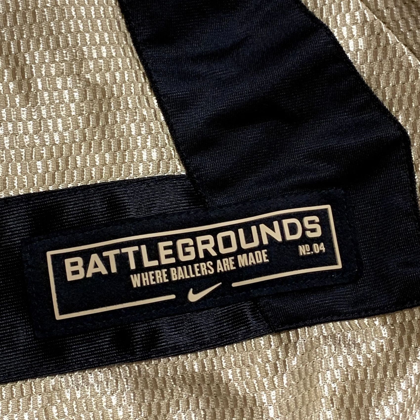 Nike Nike Battlegrounds Jersey Shirt M Mens Gold Vintage Battlegrounds Basketball Shirt Size US M / EU 48-50 / 2 - 3 Thumbnail