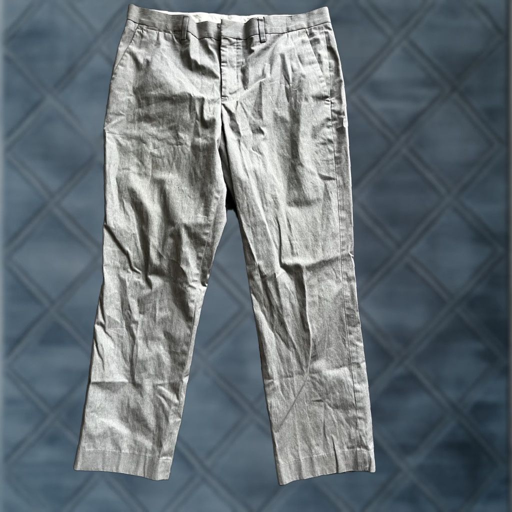 Express Express Photographer Dress Pants Mens 34x30 Gray Straight Leg Vintage No Size US 34 / EU 50 - 1 Thumbnail