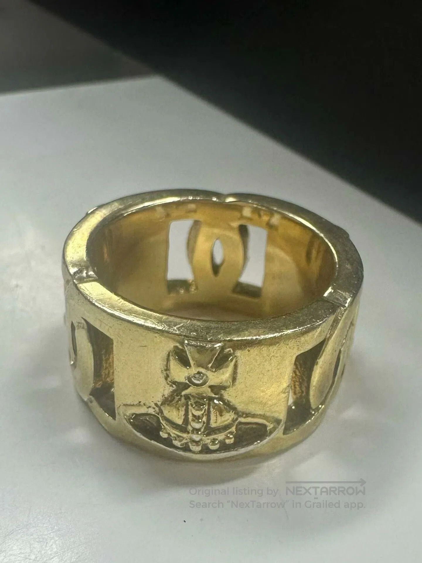 Vivienne Westwood Vivienne Westwood Saturn Ring. Size ONE SIZE - 1 Thumbnail
