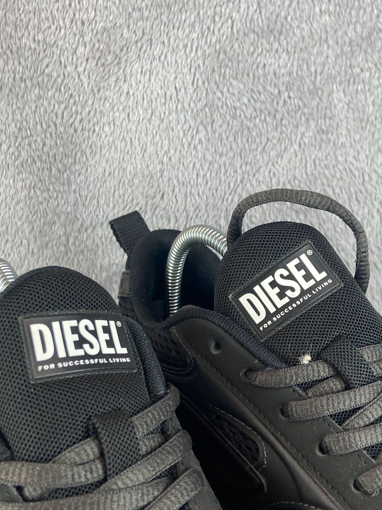 Diesel Diesel sneakers black retro y2k vintage Size US 5 / EU 37 - 6 Thumbnail