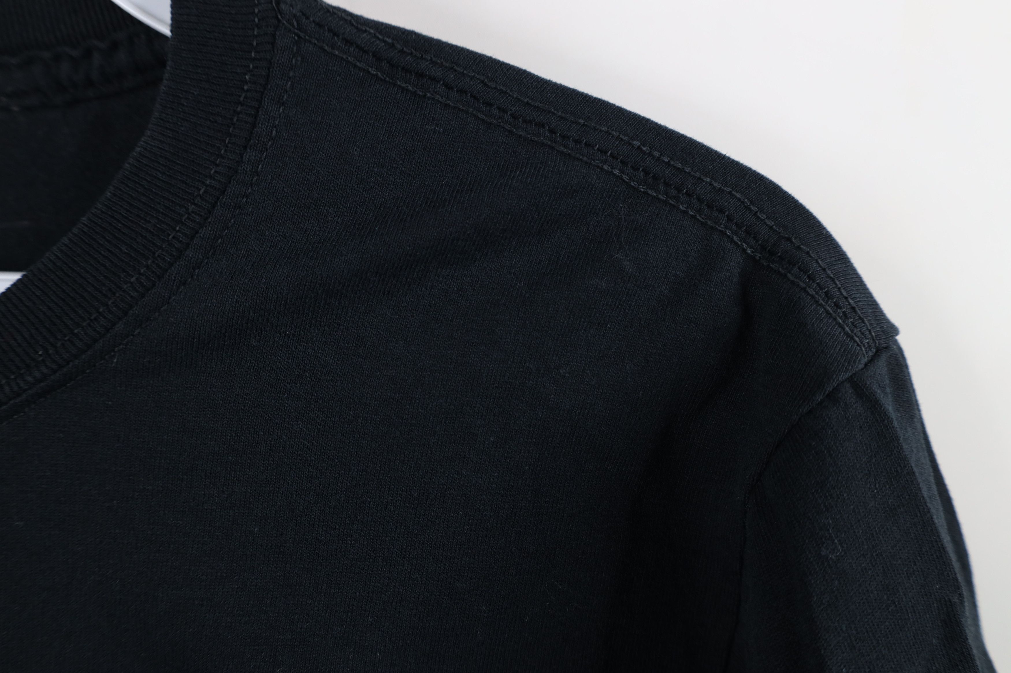 Vintage Vintage 90s Streetwear Short Sleeve T-Shirt Cotton Black Size US S / EU 44-46 / 1 - 7 Thumbnail