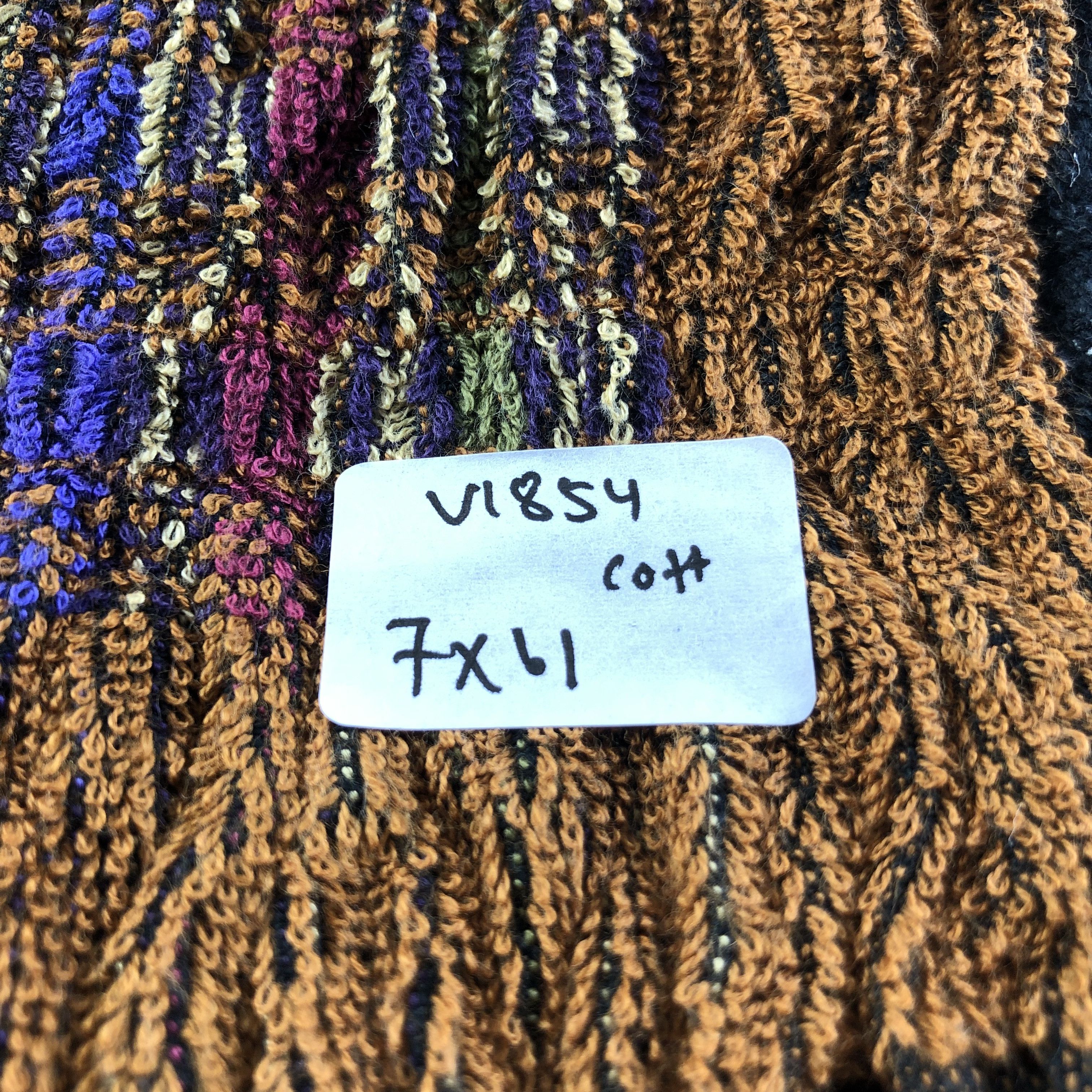 Missoni Missoni Cotton Scarf Muffler V1854 Size ONE SIZE - 7 Thumbnail
