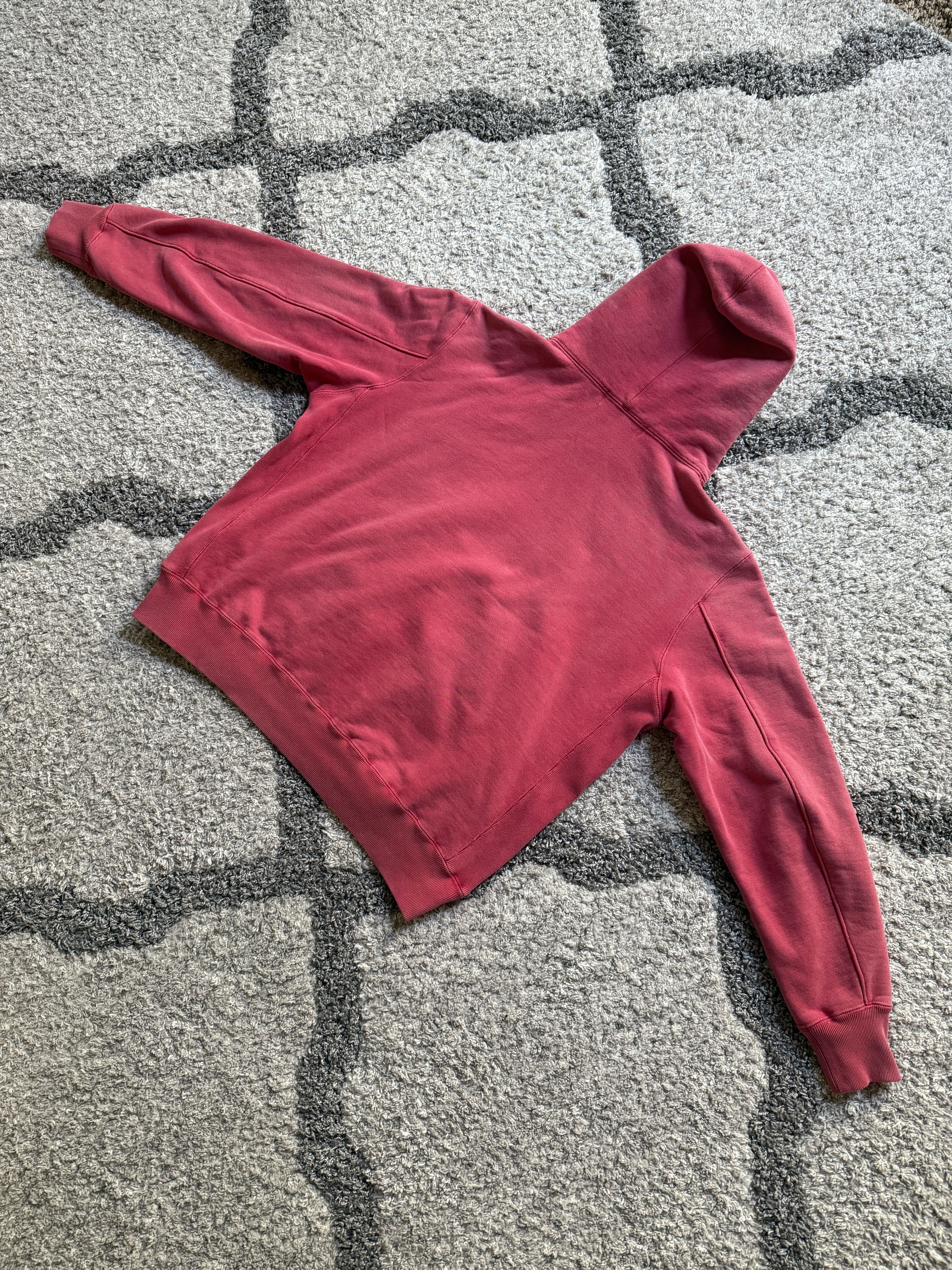 Japanese Brand × Remi Relief × Vintage Remi Relief Vintage Processed Hoodie Faded Red Size US S / EU 44-46 / 1 - 10 Thumbnail