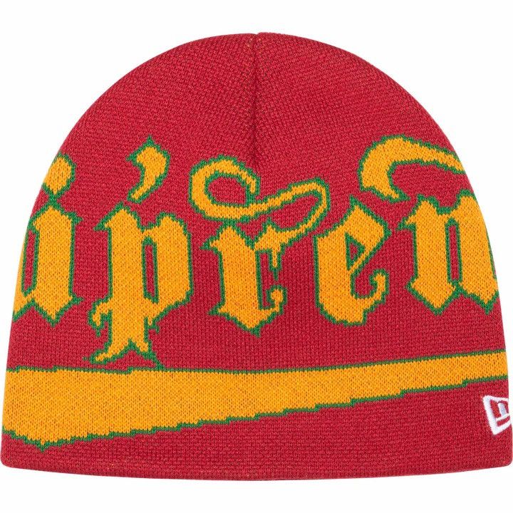New Era × Supreme Supreme New Era Accent Beanie Size ONE SIZE - 3 Thumbnail