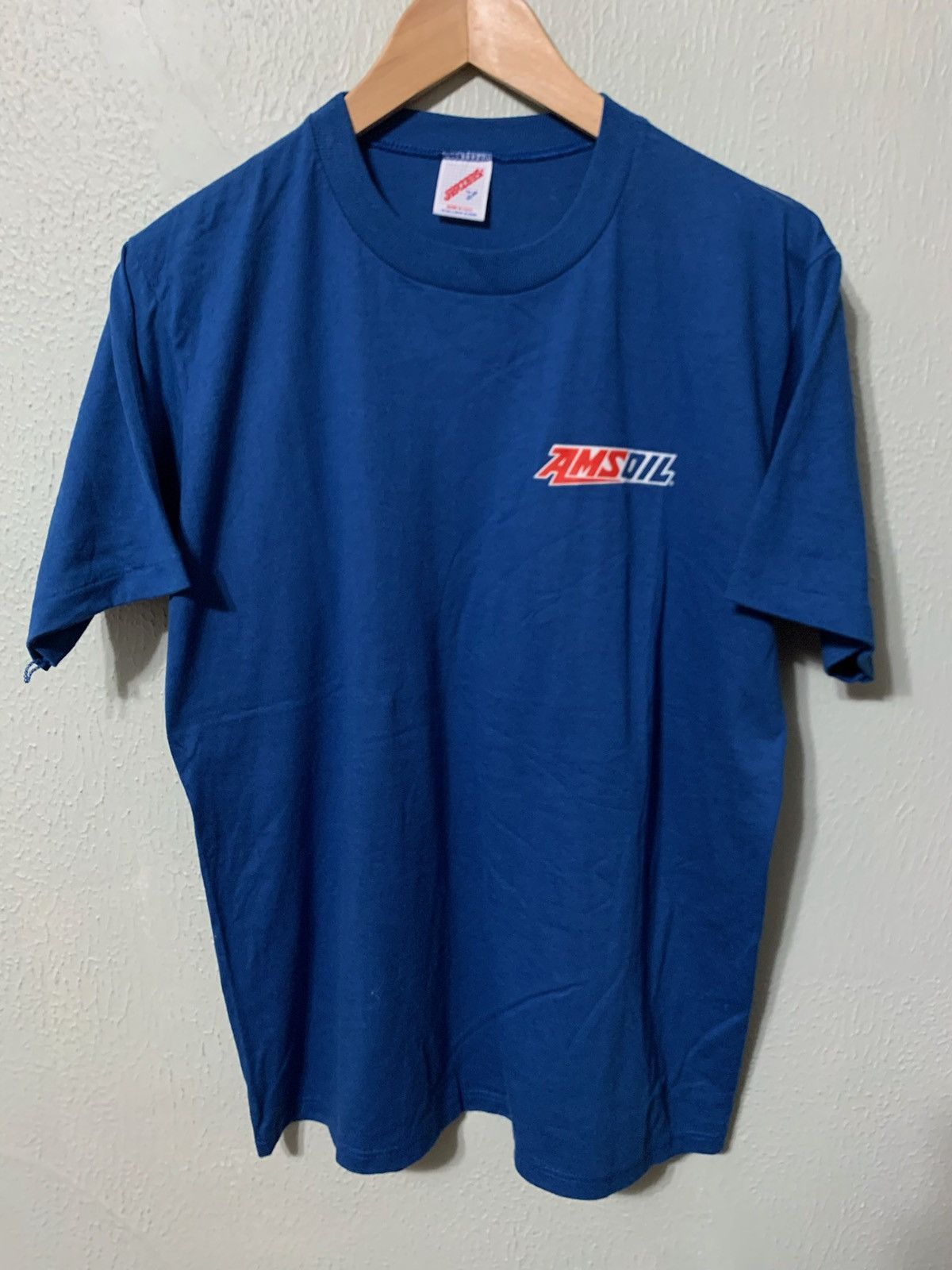 Vintage Vintage AMSoil Chest Hit Tee Size US L / EU 52-54 / 3 - 1 Thumbnail