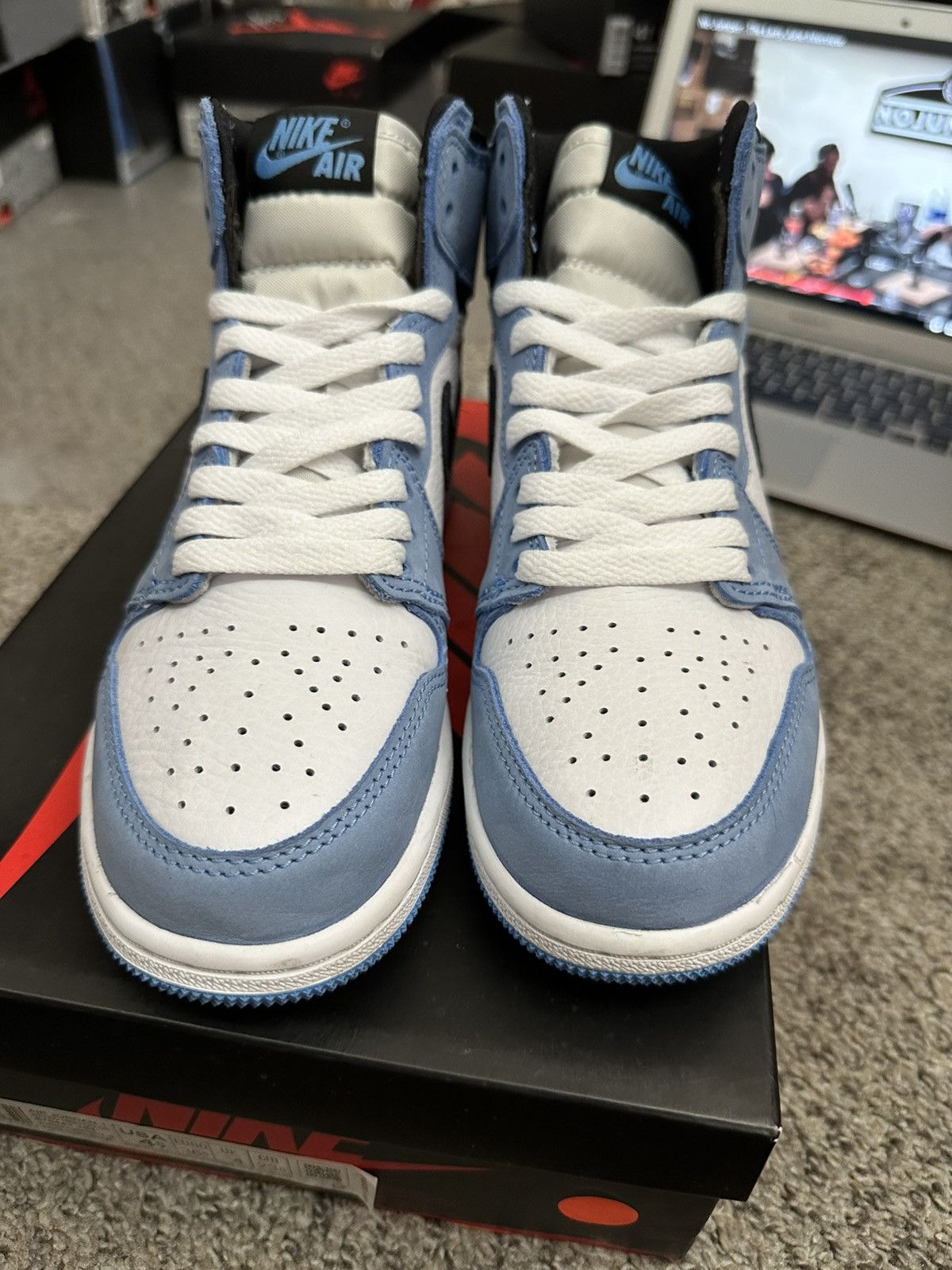 Jordan Brand Air jordan 1 university blue UNC - size 4.5 Size US 5 / EU 37 - 8 Thumbnail