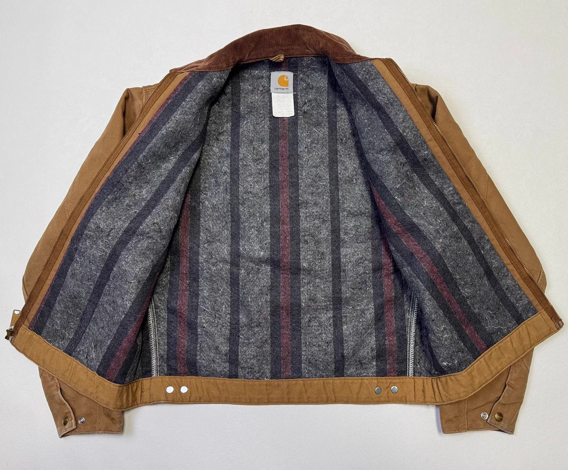 Carhartt Carhartt J01 Detroit Brown M USA Vintage Size US M / EU 48-50 / 2 - 4 Thumbnail