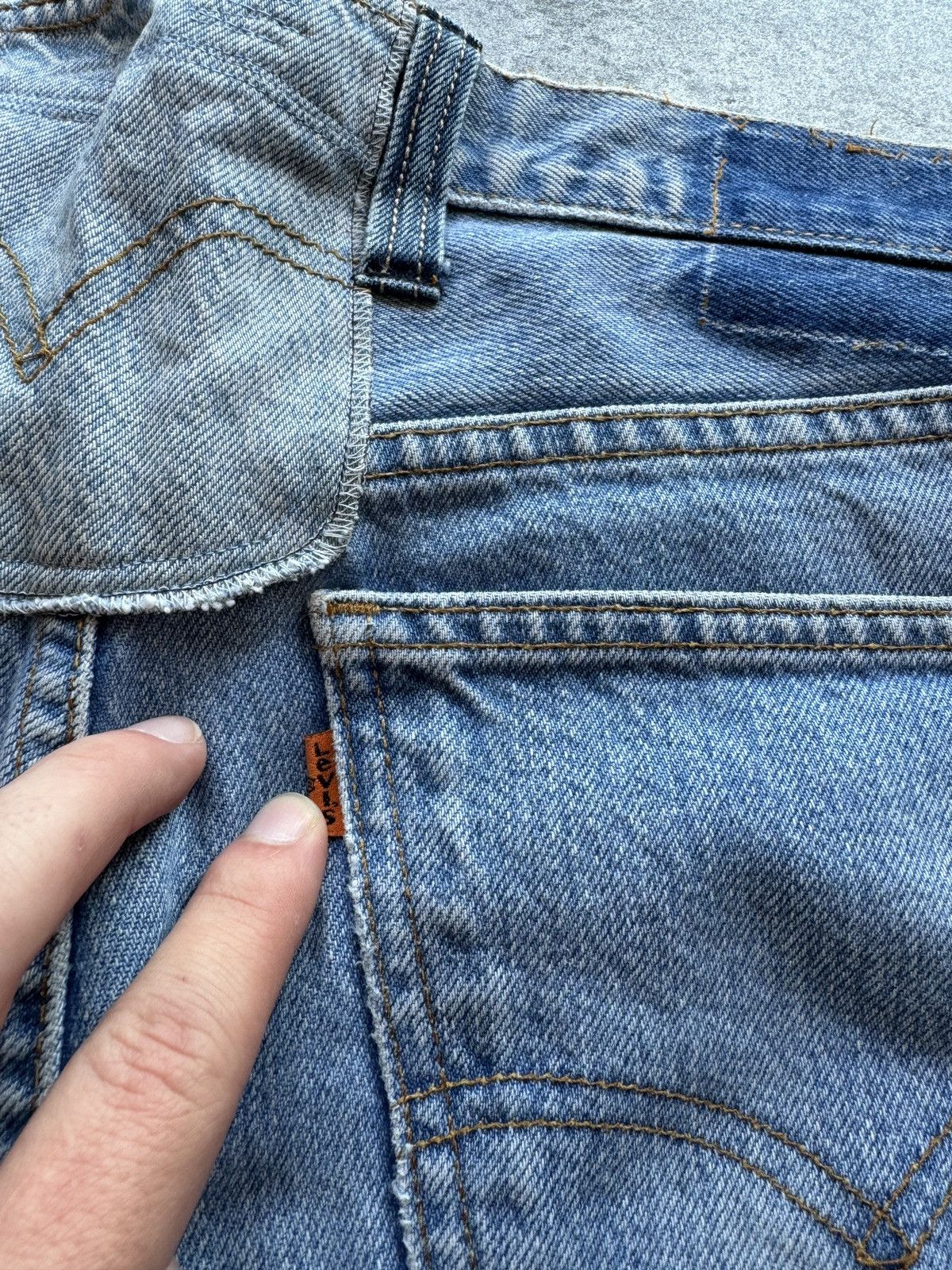 Japanese Brand × Levi's × Vintage Levi’s Orange Tab vintage 90s baggy jeans denim rap skate Size US 36 / EU 52 - 3 Thumbnail