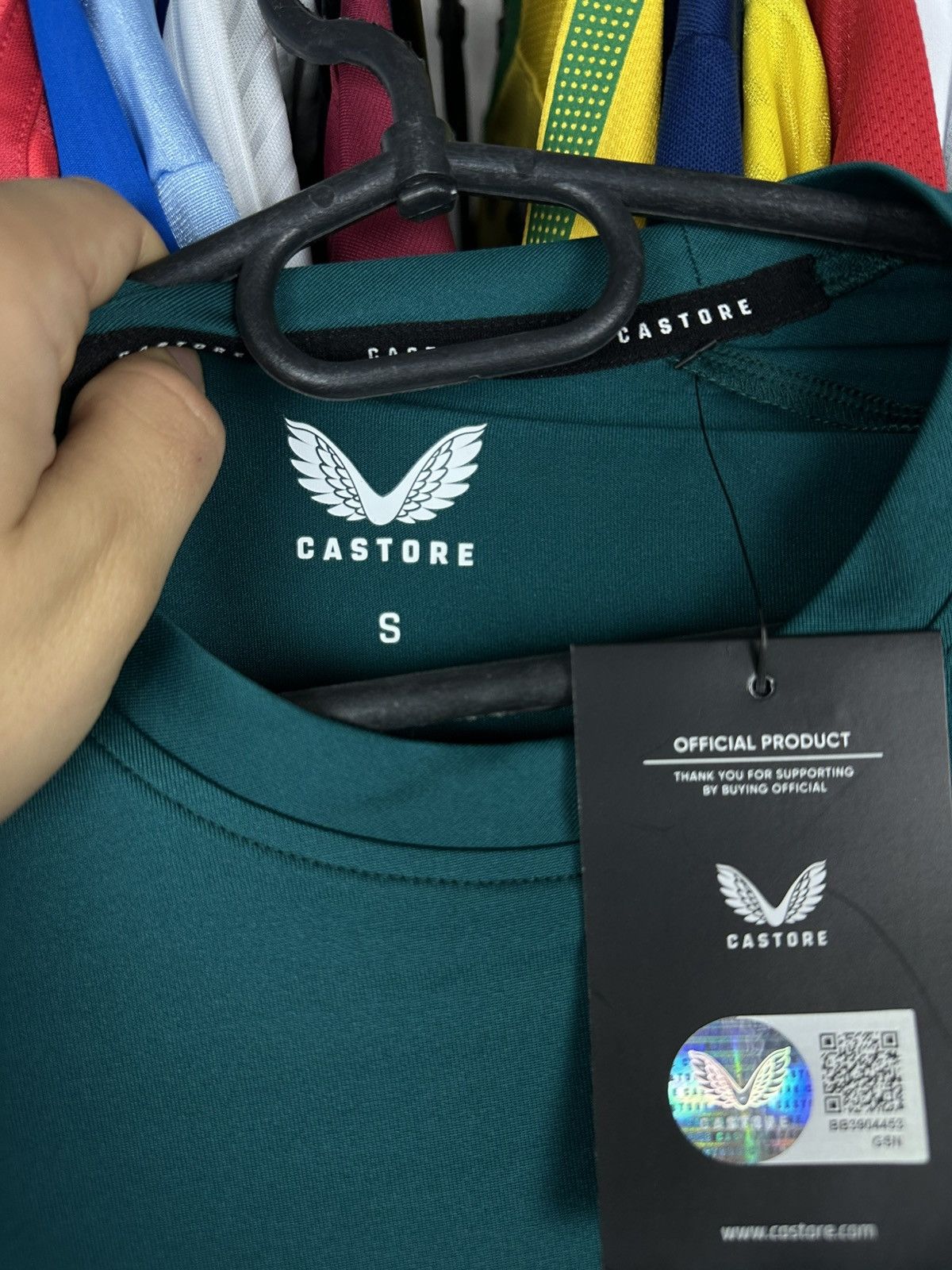 Castore Castore Charlton Athletic Training Football Shirt 2022/23 Size US S / EU 44-46 / 1 - 5 Thumbnail