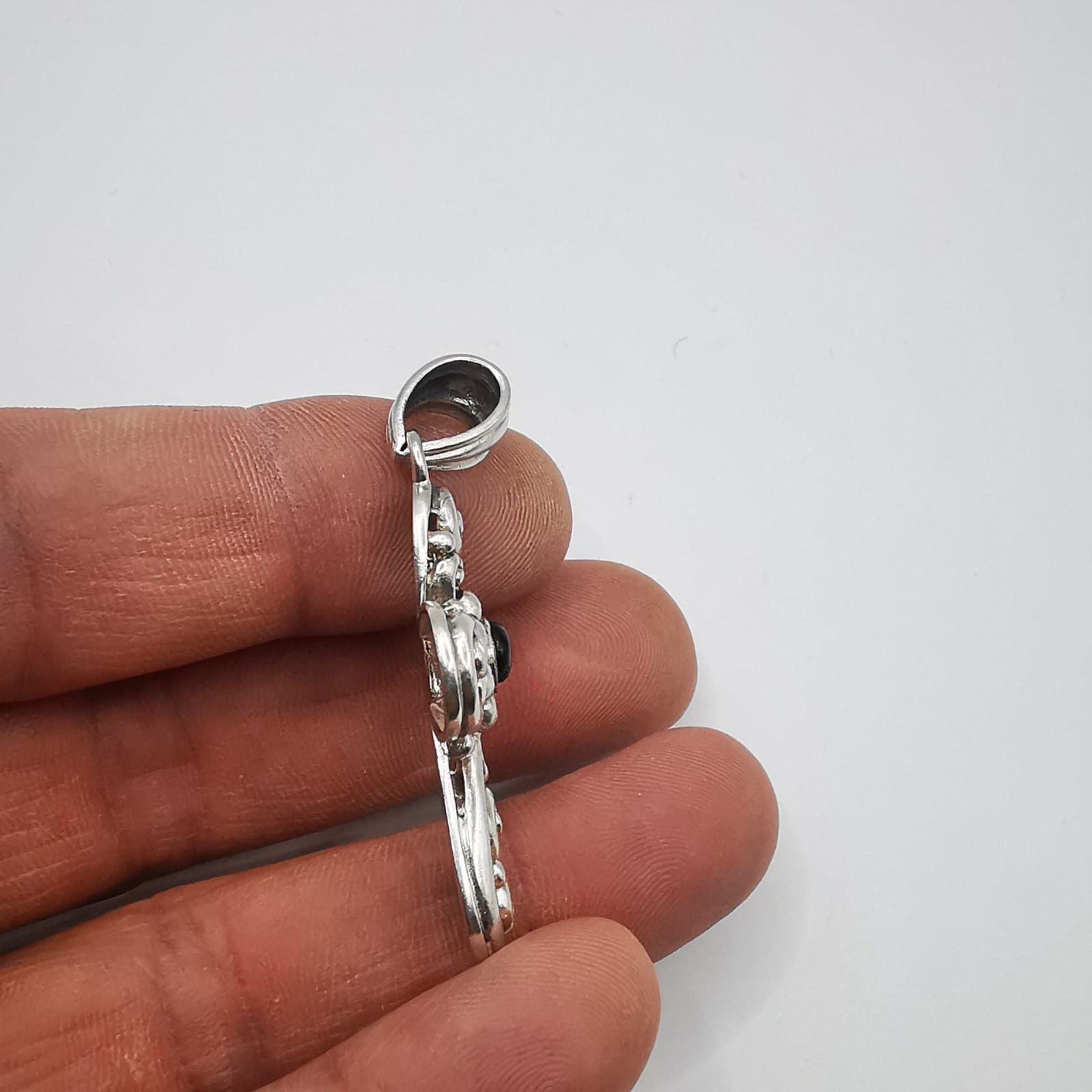 Sterling Silver Vintage Cross pendant made of 925 silver 8,01g Size ONE SIZE - 4 Thumbnail