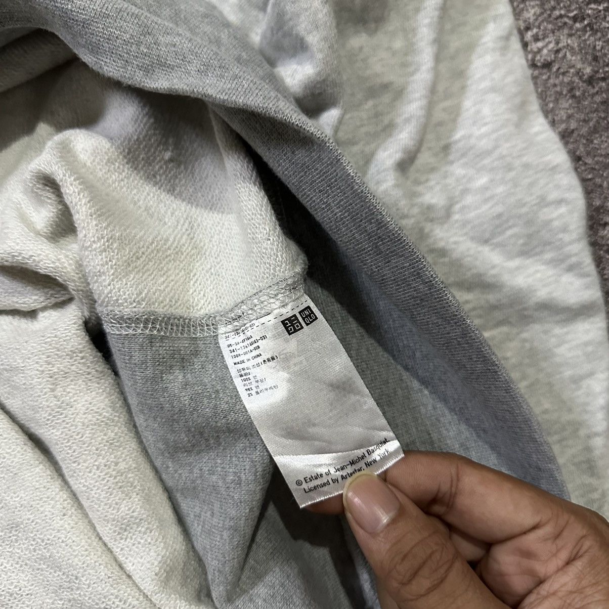 Jean-Michel Basquiat RARE JEAN MICHEL BASQUIAT SWEATSHIRT by SPRZNY Size US XL / EU 56 / 4 - 6 Thumbnail