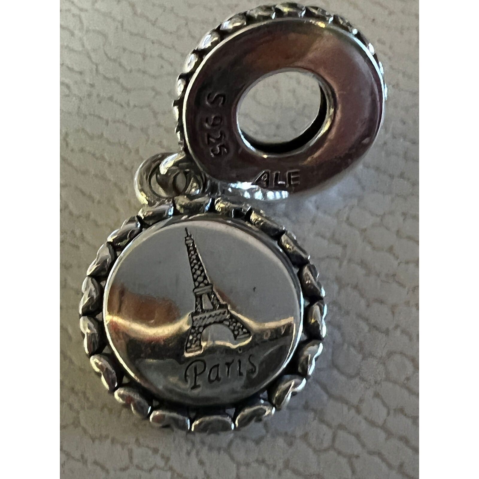 pandora Authentic Pandora, Eiffel Tower Paris Dangle, Travel Destina Size ONE SIZE - 5 Thumbnail