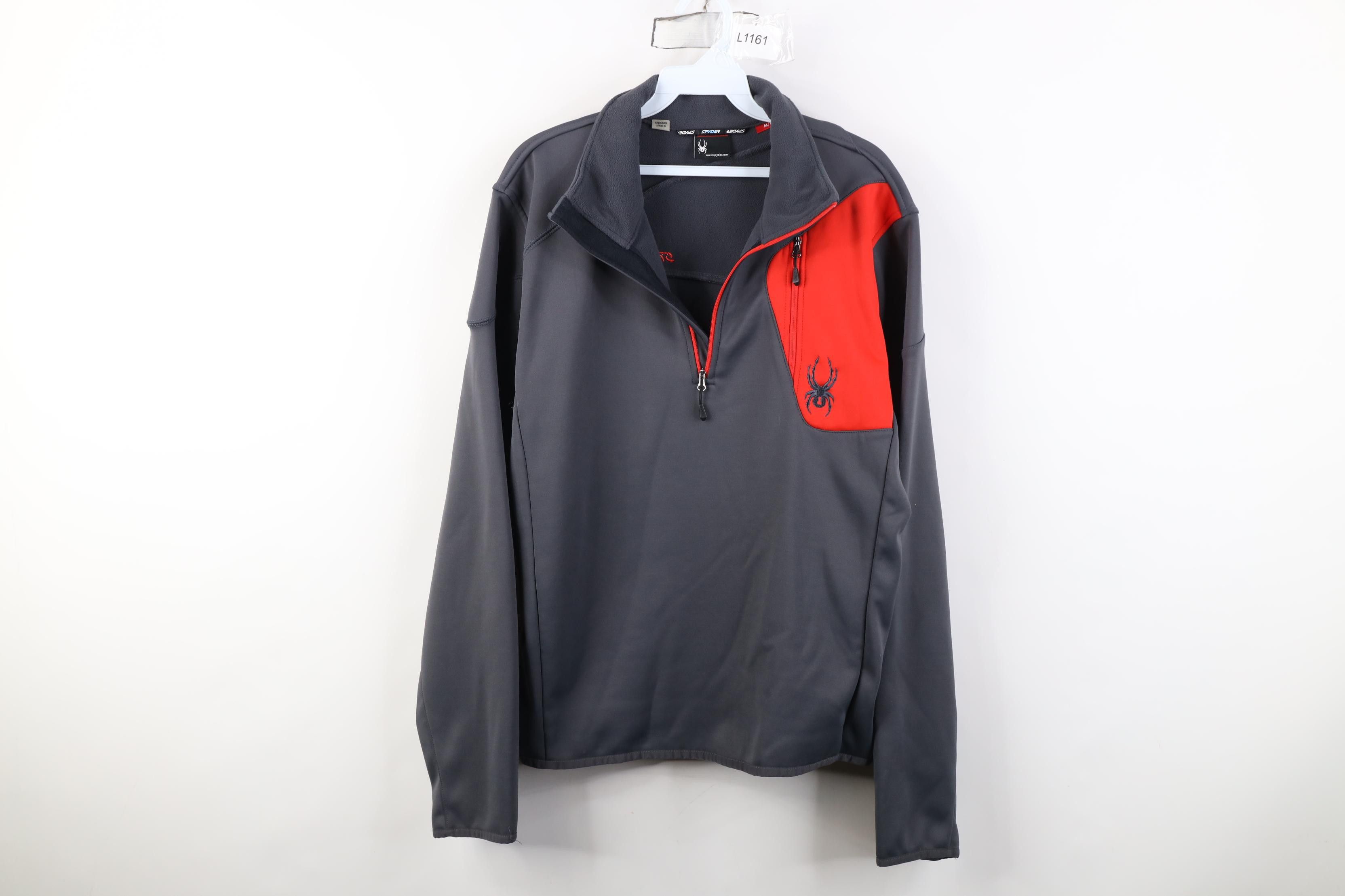 Spyder Spyder Color Block Spider Logo 1/4 Zip Pullover Jacket Size US M / EU 48-50 / 2 - 1 Thumbnail