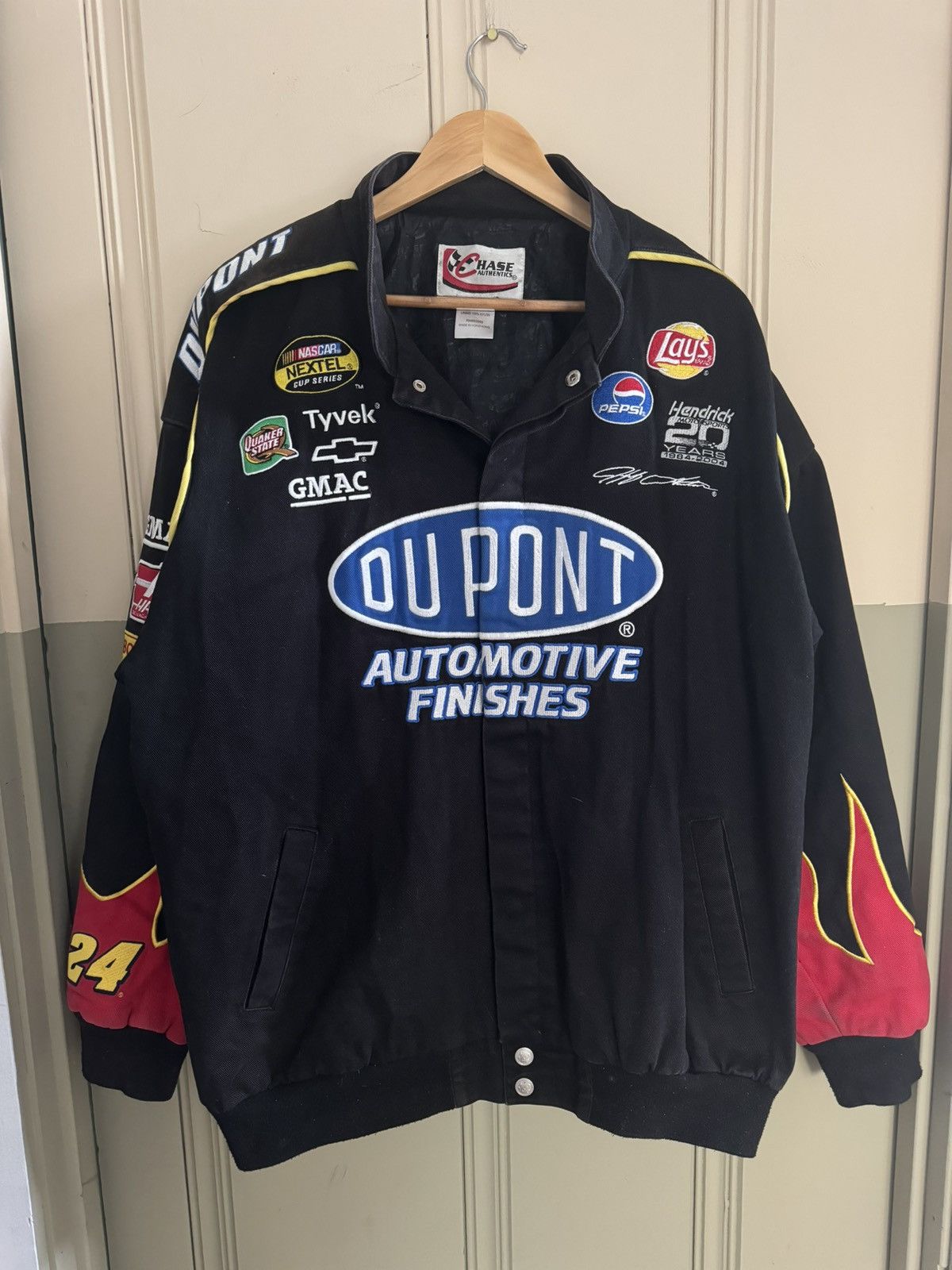 Vintage Chase Authentics Jeff high quality Gordon 24 Nascar Racing Jacket