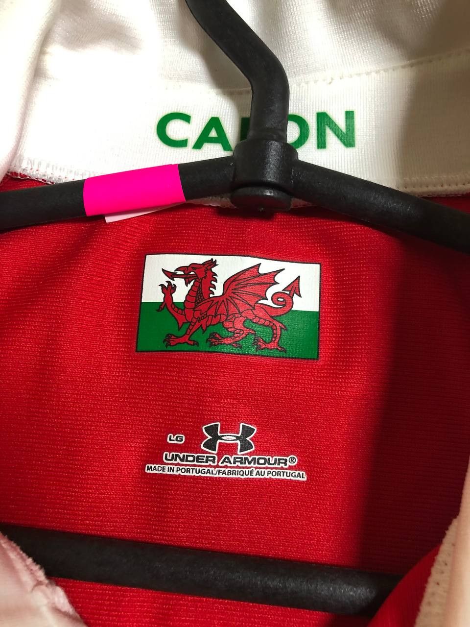 Under Armour Wales Rugby Union 2008/2009 Jersey Under Armour Camiseta Red Size US L / EU 52-54 / 3 - 8 Thumbnail
