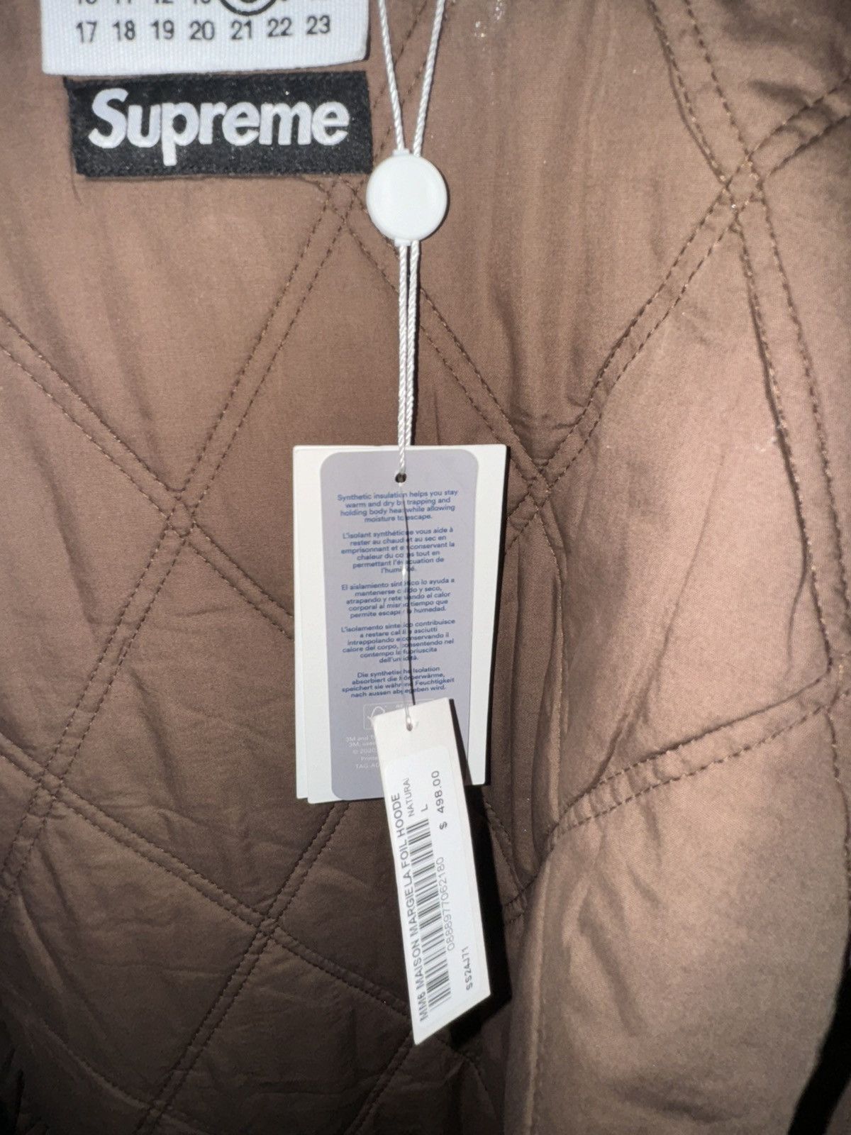 Maison Margiela × Supreme Maison Margiela x Supreme coated work jacket Size US L / EU 52-54 / 3 - 7 Thumbnail