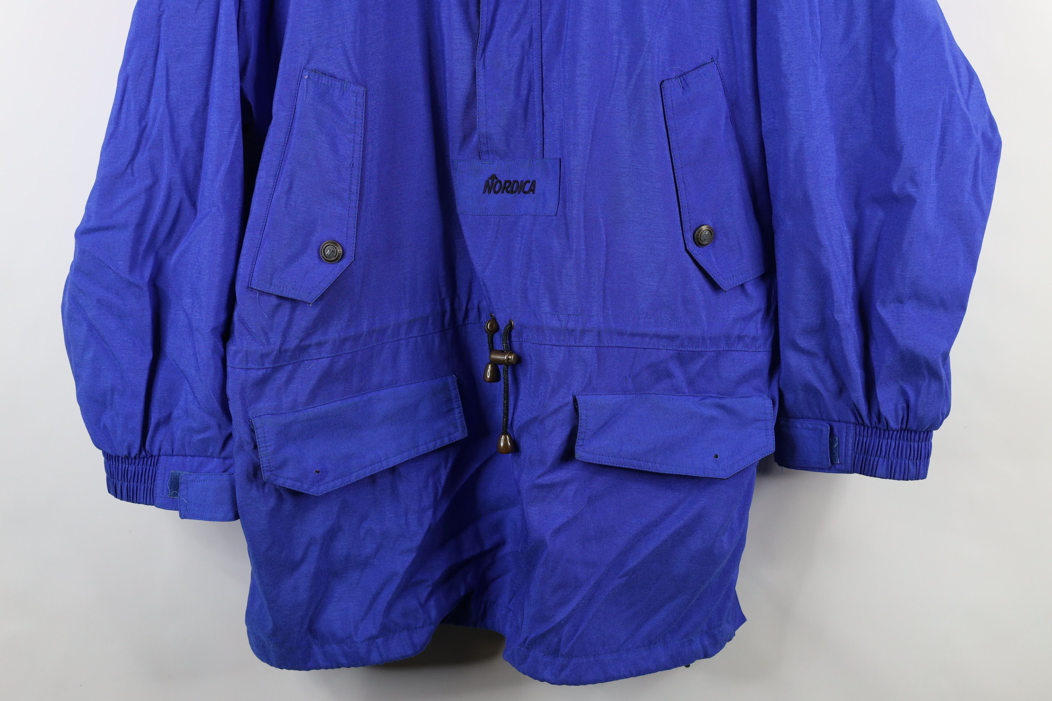Vintage Vintage 90s Streetwear Hooded Anorak Snowboard Jacket Size US L / EU 52-54 / 3 - 3 Thumbnail