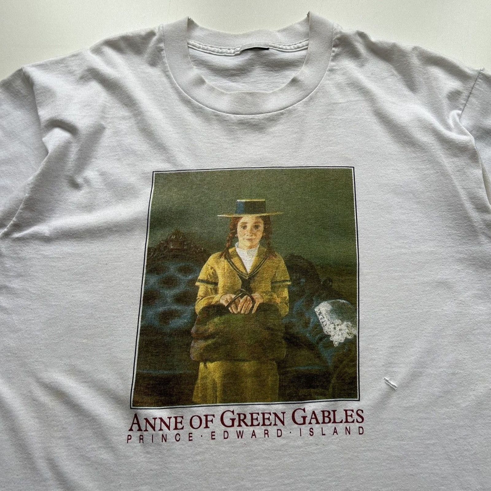 Vintage Vintage 90s Anne Of Green Gables Art Graphic T Shirt XL Rare Size US XL / EU 56 / 4 - 2 Thumbnail