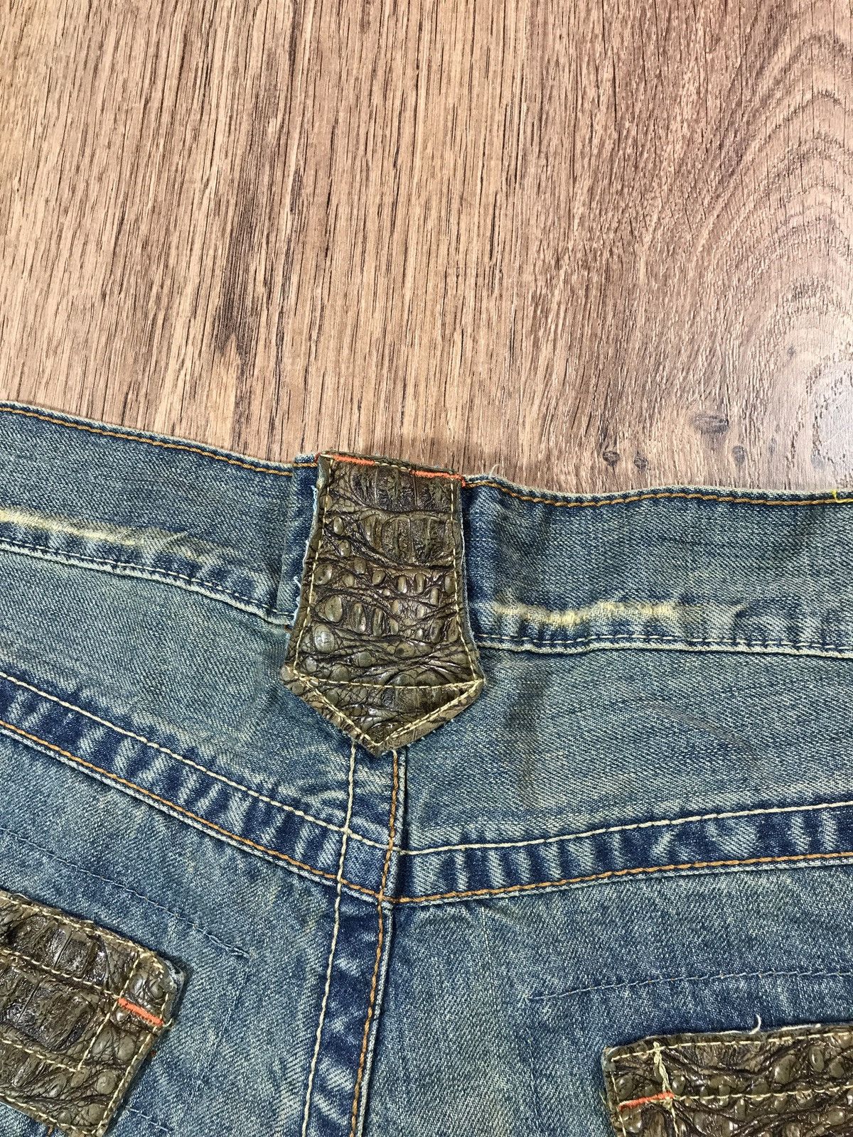 Japanese Brand RH 512 Distressed Jeans Vintage Size US 36 / EU 52 - 22 Thumbnail