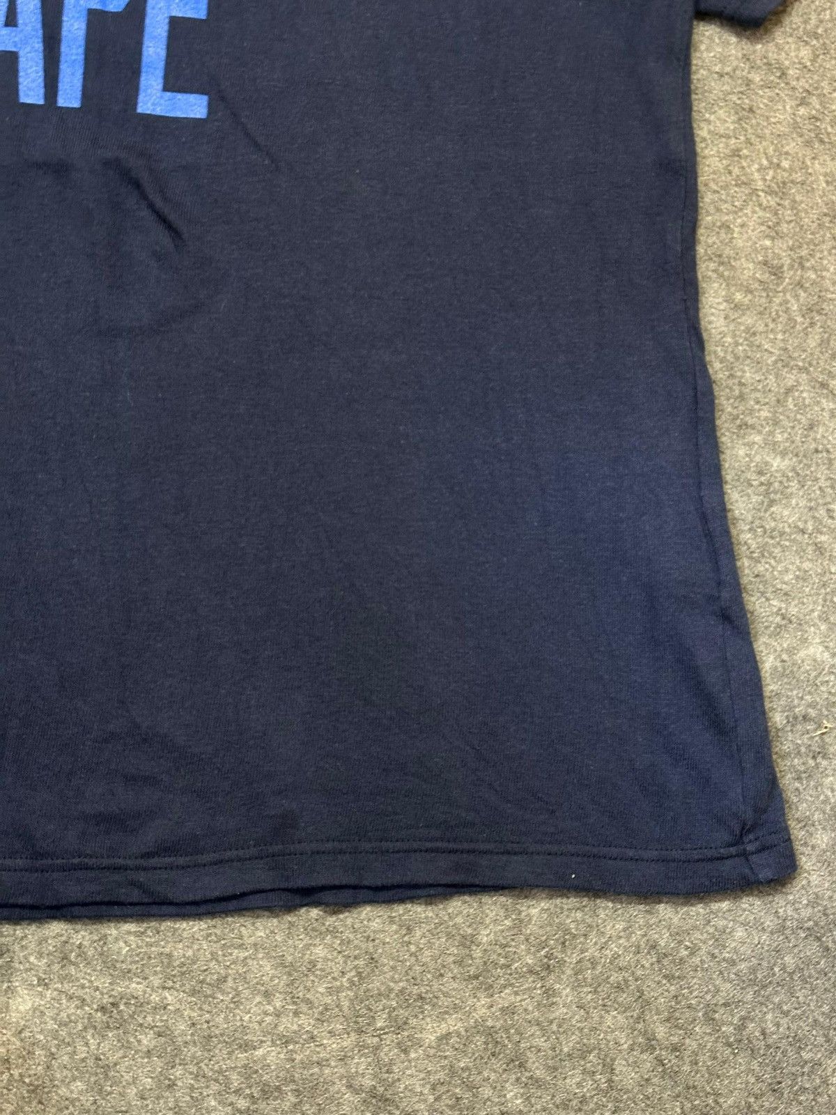 Bape A Bathing Ape "Bicolor NYC Logo" t-shirt with a blue graphic Size US L / EU 52-54 / 3 - 6 Thumbnail