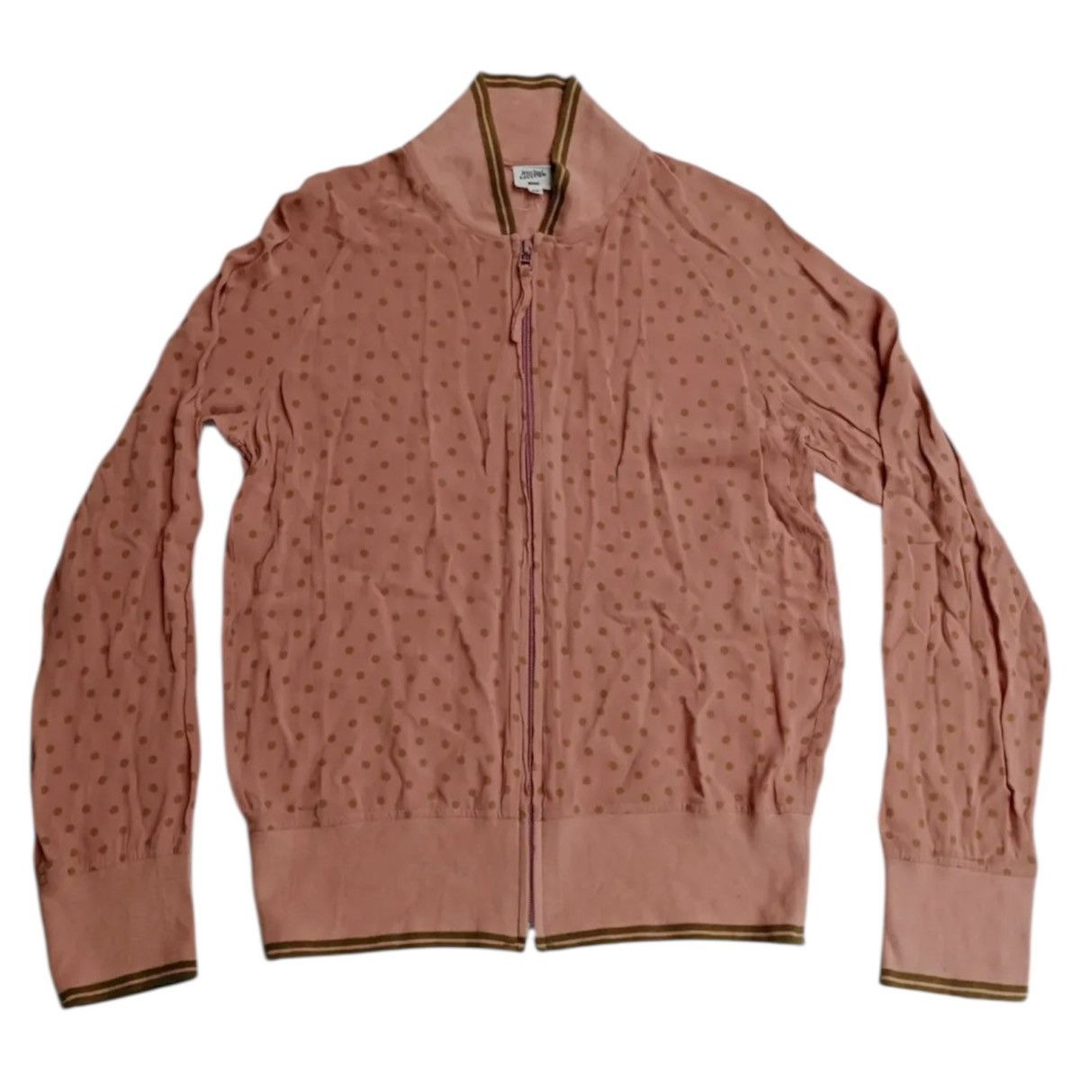 2000s Jean Paul Gaultier Homme Polkadot Bomber y2k