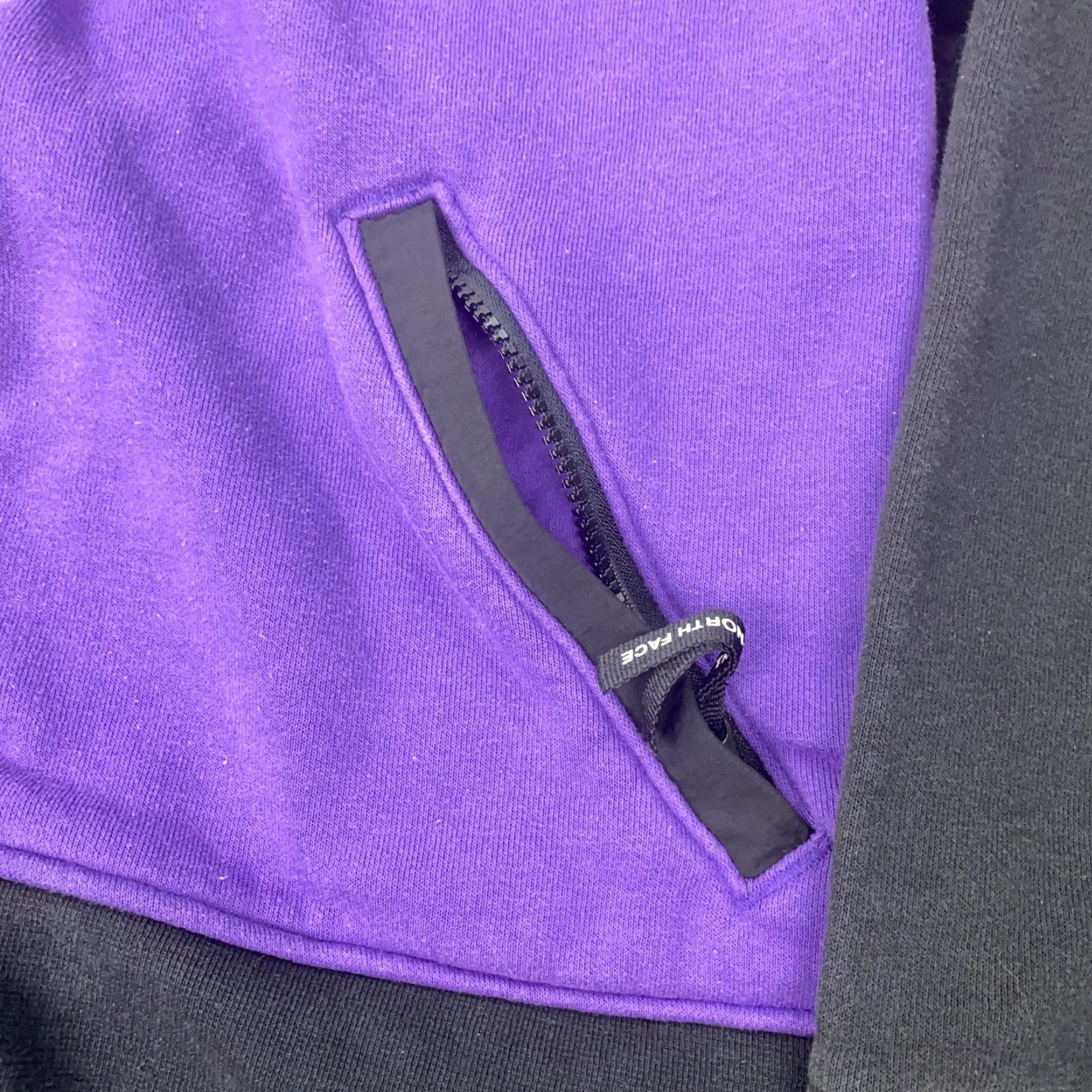 The North Face North Face Jacket Womens Large Purple Black Full Zip Fleece Outdoor Sweatshirt Size L / US 10 / IT 46 - 5 Thumbnail