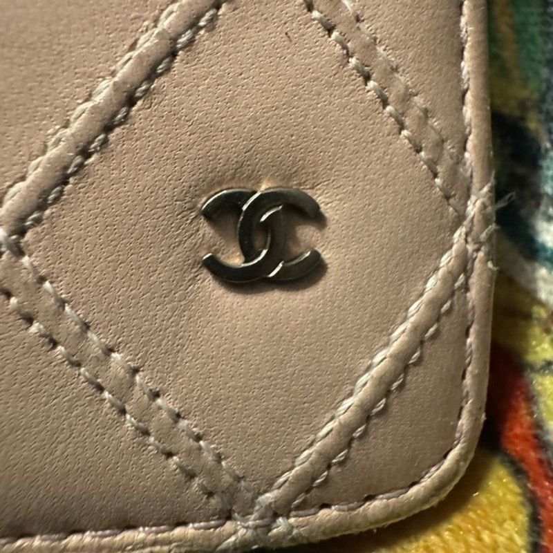 Chanel Chanel pale pink quilted leather long wallet Size ONE SIZE - 4 Thumbnail