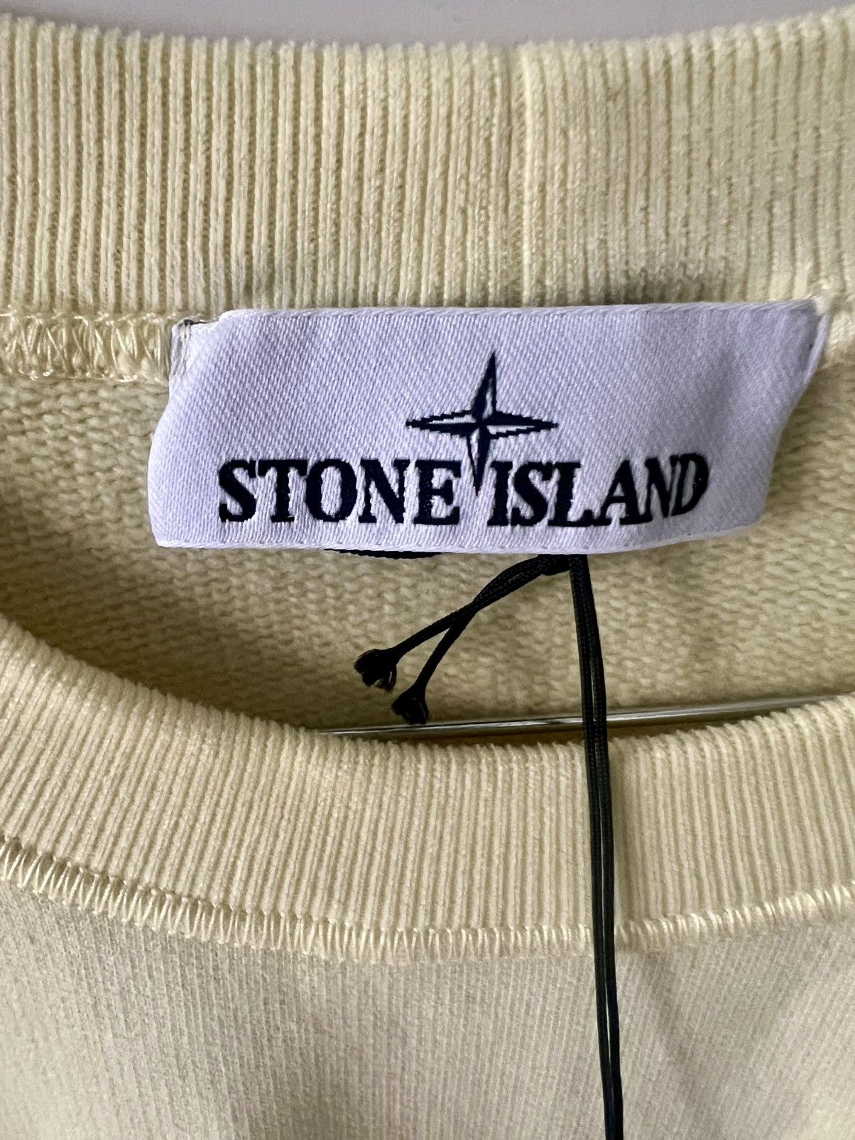 Stone Island Stone Island Crewneck Sweatshirt Ribbed Plaster Men Sz- L Size US L / EU 52-54 / 3 - 2 Thumbnail