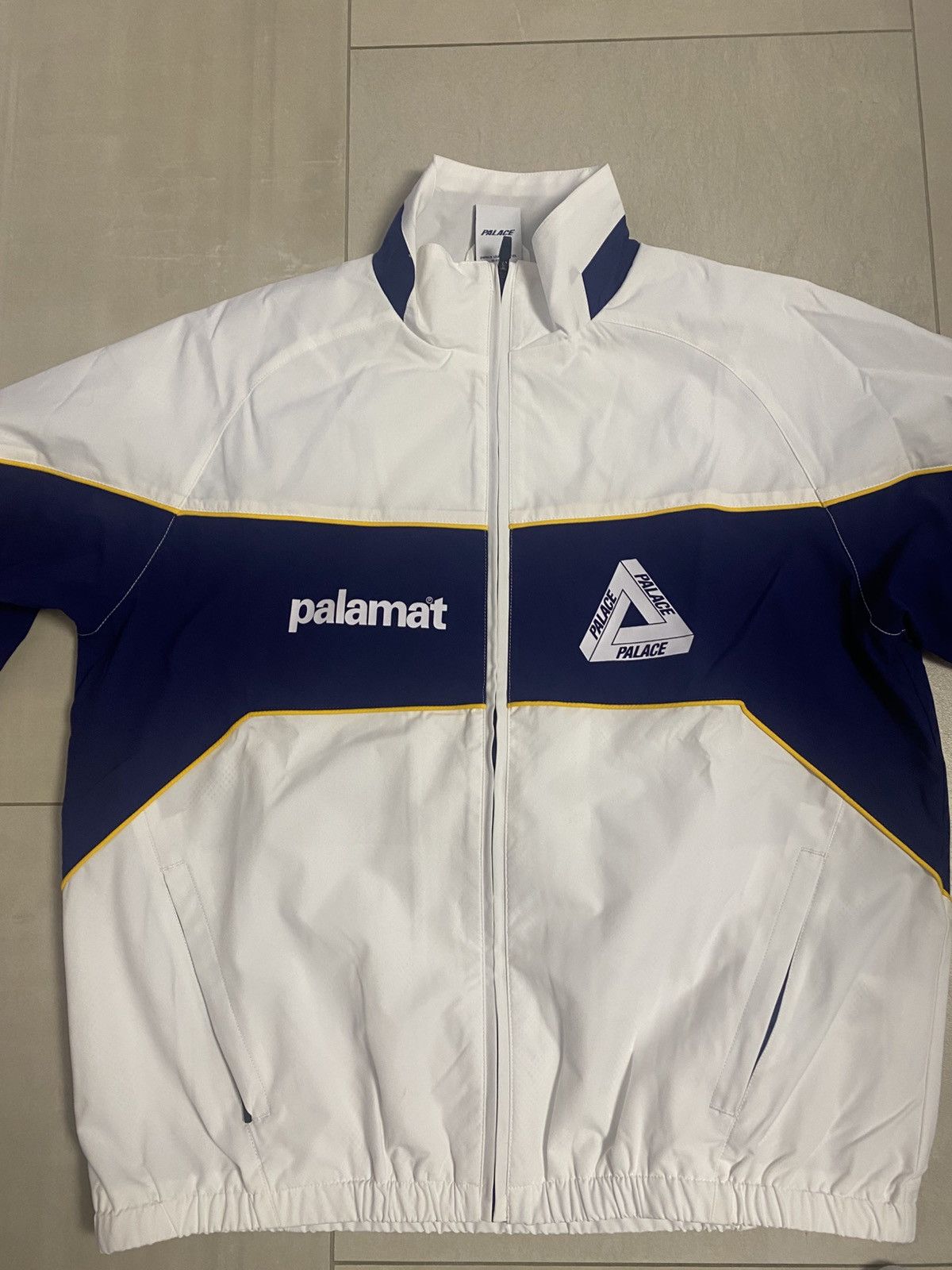 Palace Palamat Palace Shell Tracksuit White Size US L / EU 52-54 / 3 - 8 Thumbnail