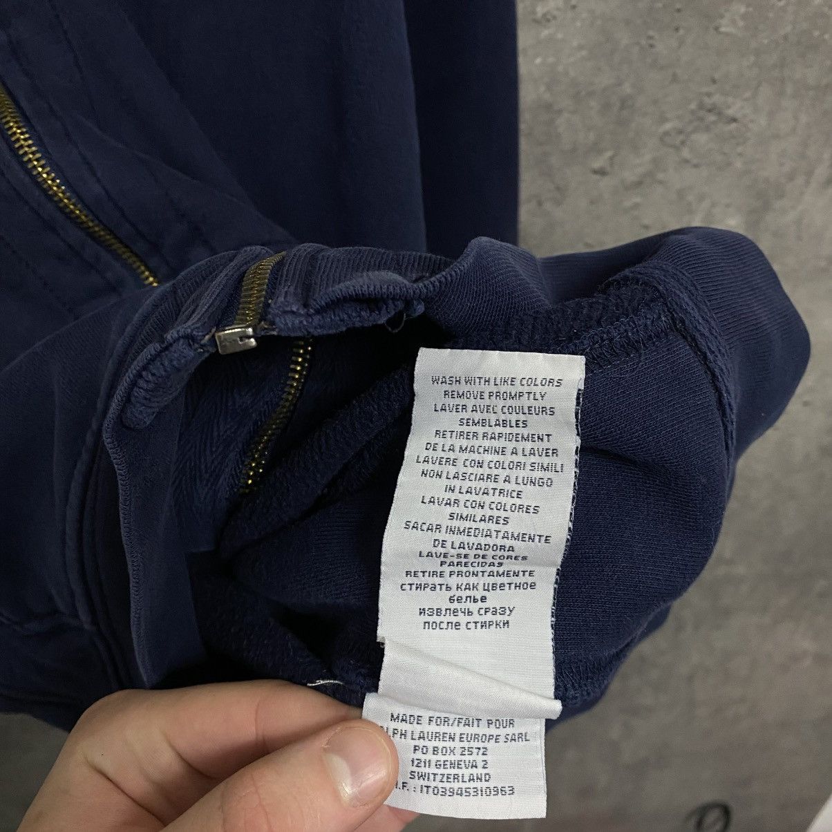 Polo Ralph Lauren Vintage Polo Ralph Lauren Zip Hoodie Y2K Size US XL / EU 56 / 4 - 10 Thumbnail