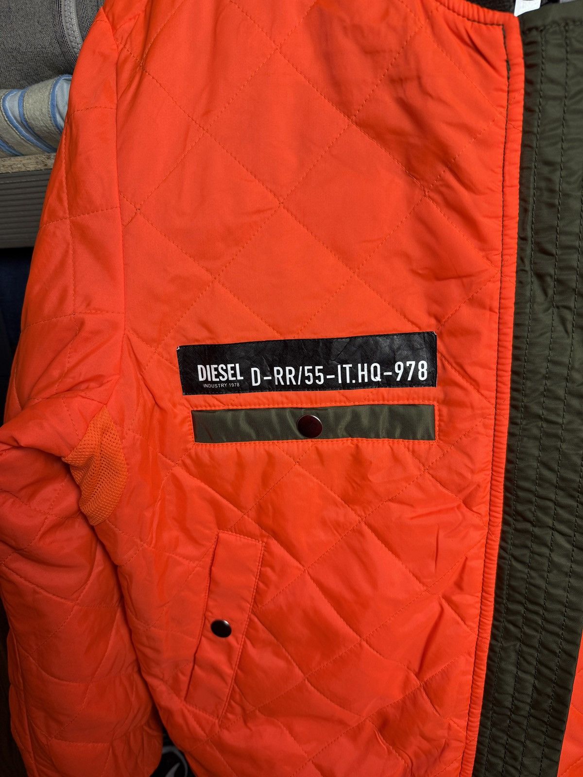 Diesel Diesel Nylon Y2K Reversible Bomber Jacket Size US S / EU 44-46 / 1 - 14 Thumbnail