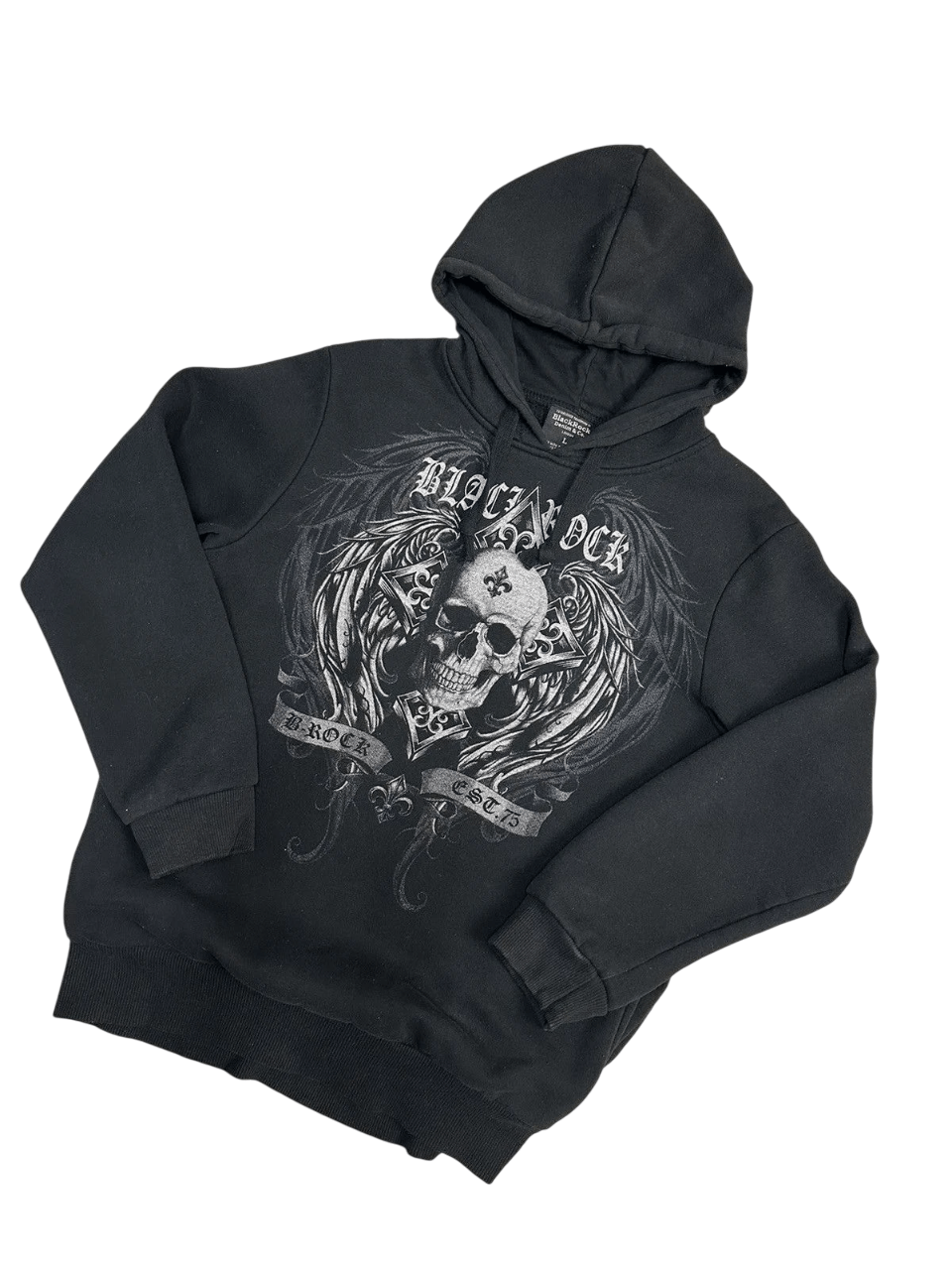 Other Vintage Hoodie Black Rock Affliction Band Tee Mettalica Opiu Size US L / EU 52-54 / 3 - 3 Thumbnail