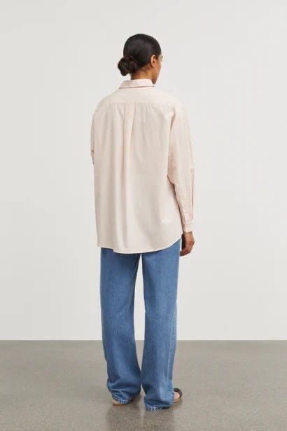 Designer Skall Studio Design pink button down Womens Edgar shirt Size L / US 10 / IT 46 - 2 Thumbnail