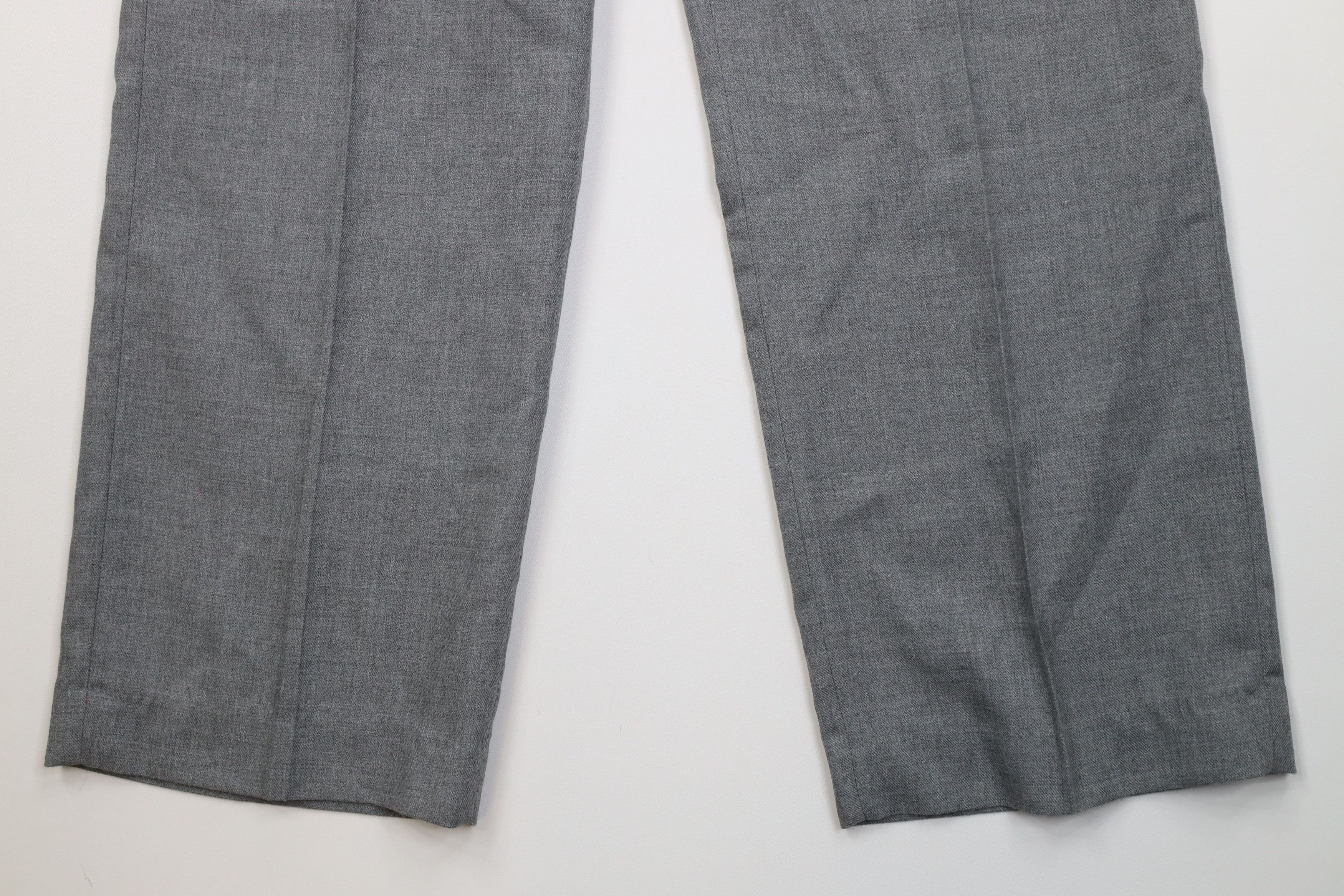 Vintage Deadstock Vintage 70s Streetwear Gabardine Wide Leg Pants Size US 38 / EU 54 - 4 Thumbnail