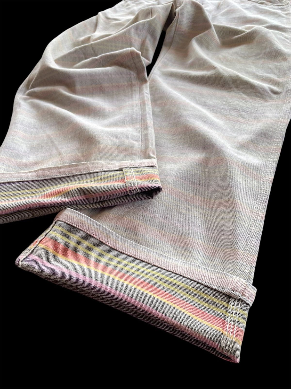 Japanese Brand × Vintage OZONE ROCKS CARPENTER RAINBOW JEANS Size US 34 / EU 50 - 9 Thumbnail