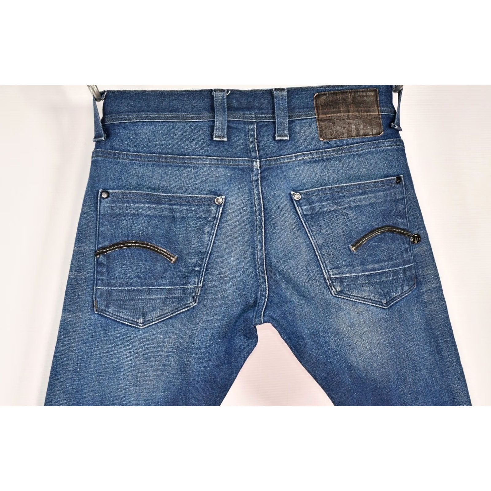 G-Star G-Star Raw Defend Super Slim Jeans Men W32 L32 Blue Skinny Slim Denim 100% Genuine Size US 32 / EU 48 - 3 Thumbnail